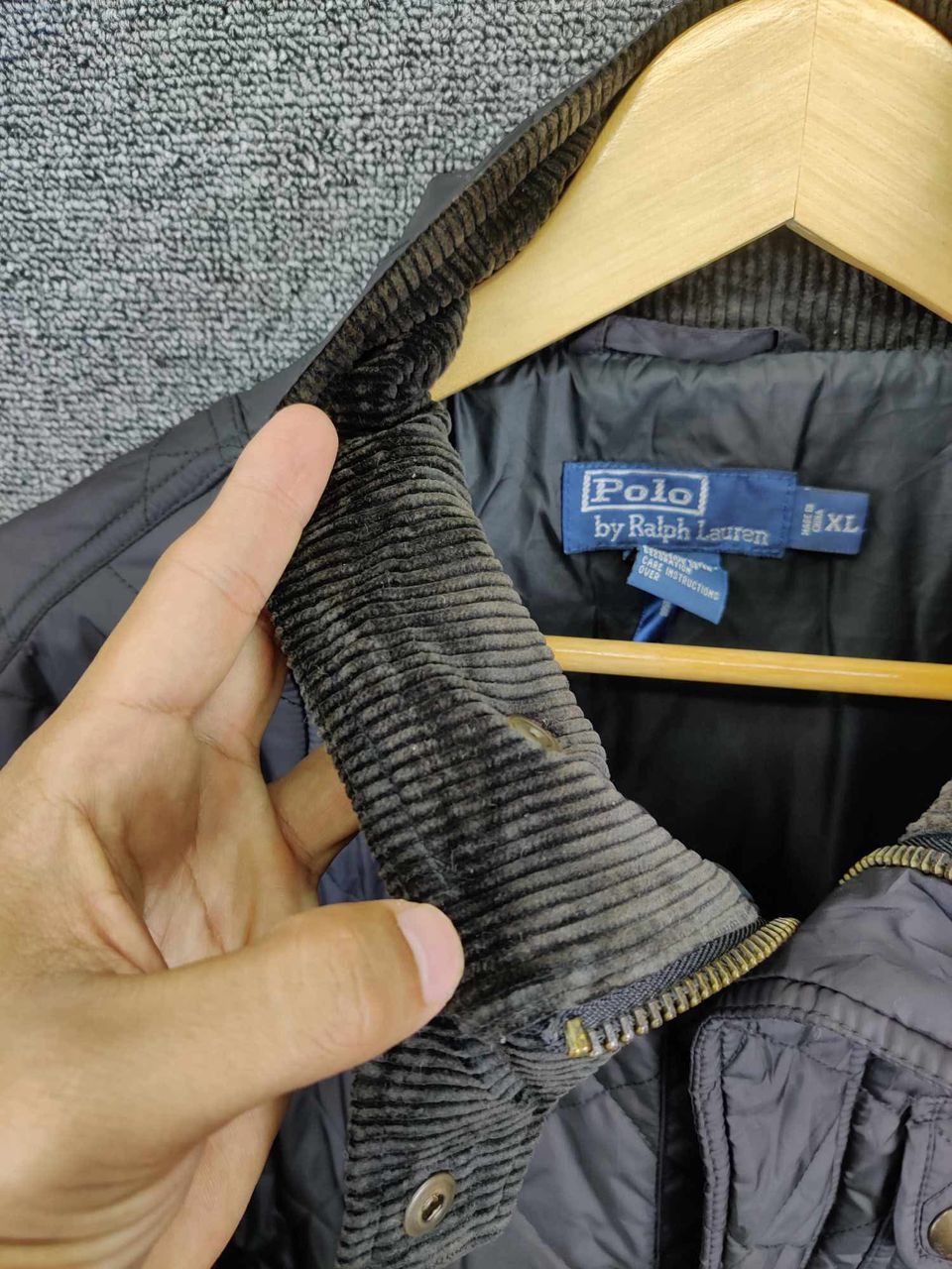 Polo Ralph Lauren Vintage Polo Ralph Lauren Quilted Jacket Size US XL / EU 56 / 4 - 11 Thumbnail