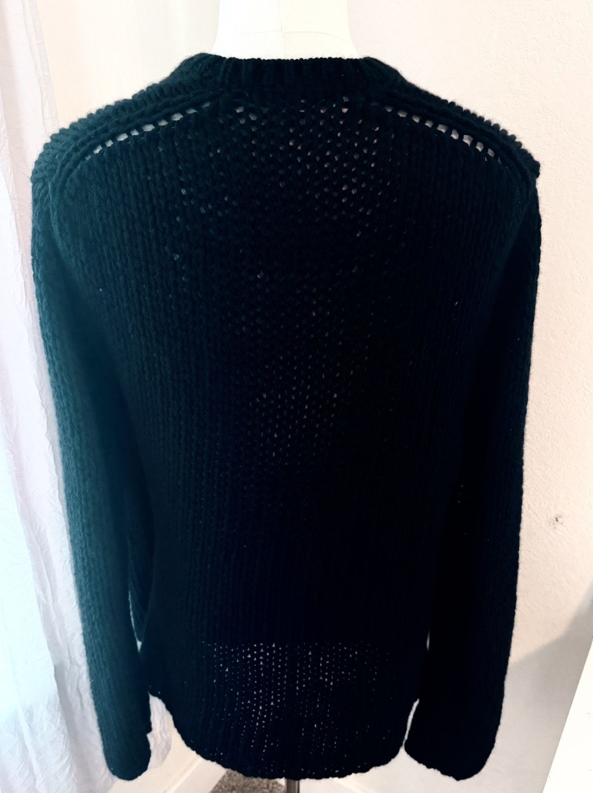 Comme des Garcons CdG Homme Deux Loose Knit Thick Cable Sweater Size US XL / EU 56 / 4 - 8 Thumbnail