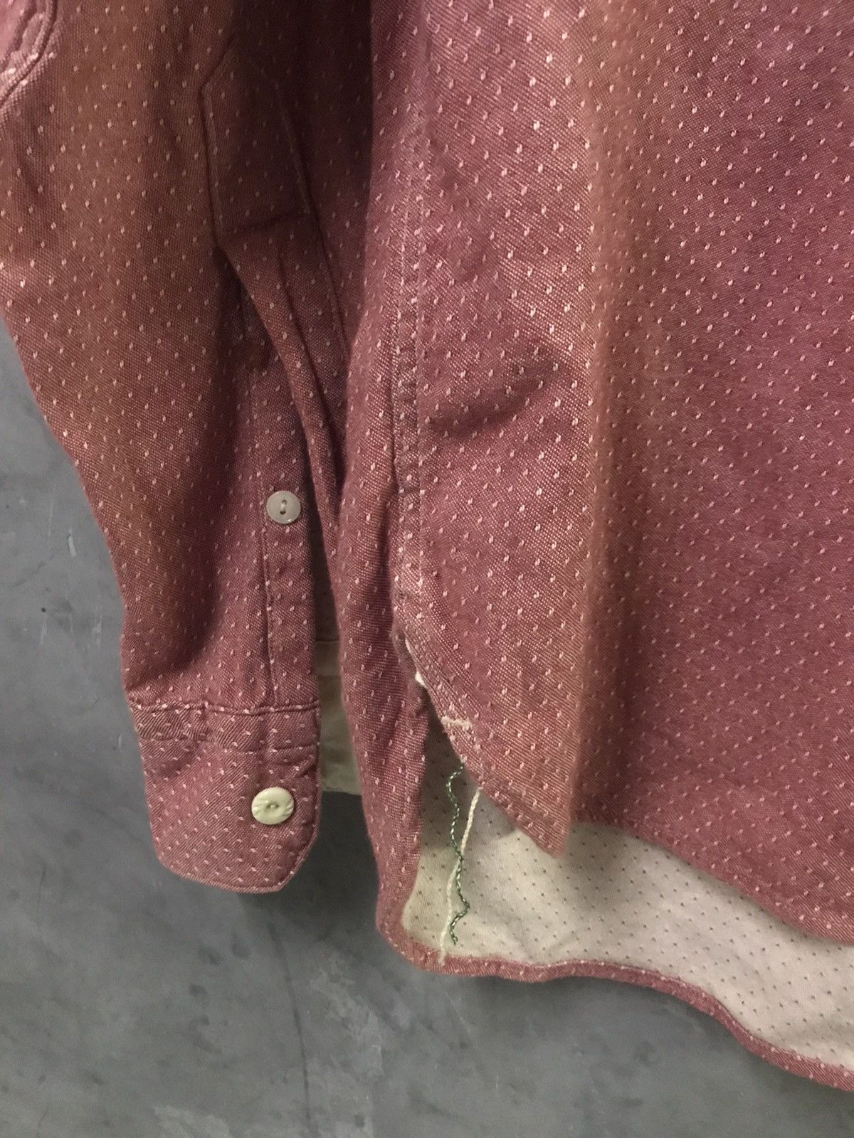 Japanese Brand × Sunny Sports SUNNY CLOUD - Red Chambray Selvedge Work Shirt Size US M / EU 48-50 / 2 - 4 Thumbnail