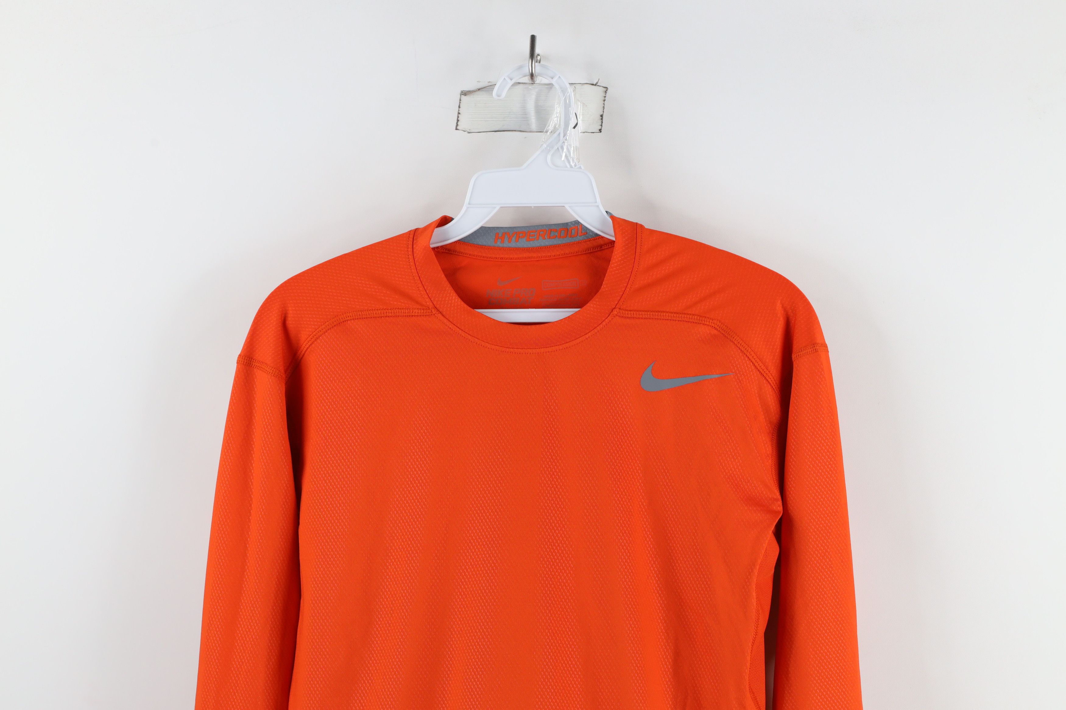 Nike × Vintage Nike Pro Combat Training Compression Long Sleeve T-Shirt Size US M / EU 48-50 / 2 - 2 Thumbnail