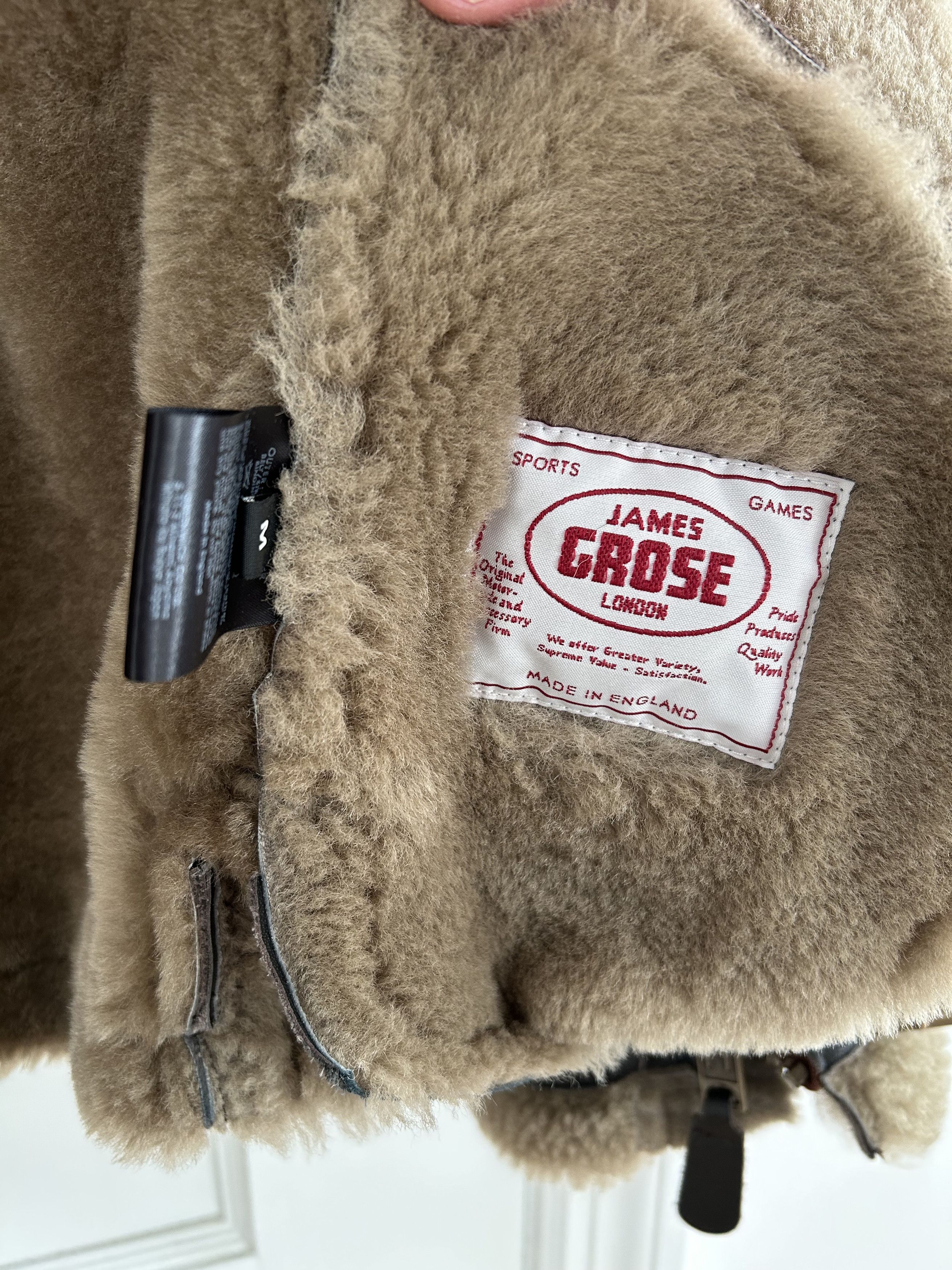 James Grose Irvin Shearling Jacket Size US M / EU 48-50 / 2 - 4 Thumbnail