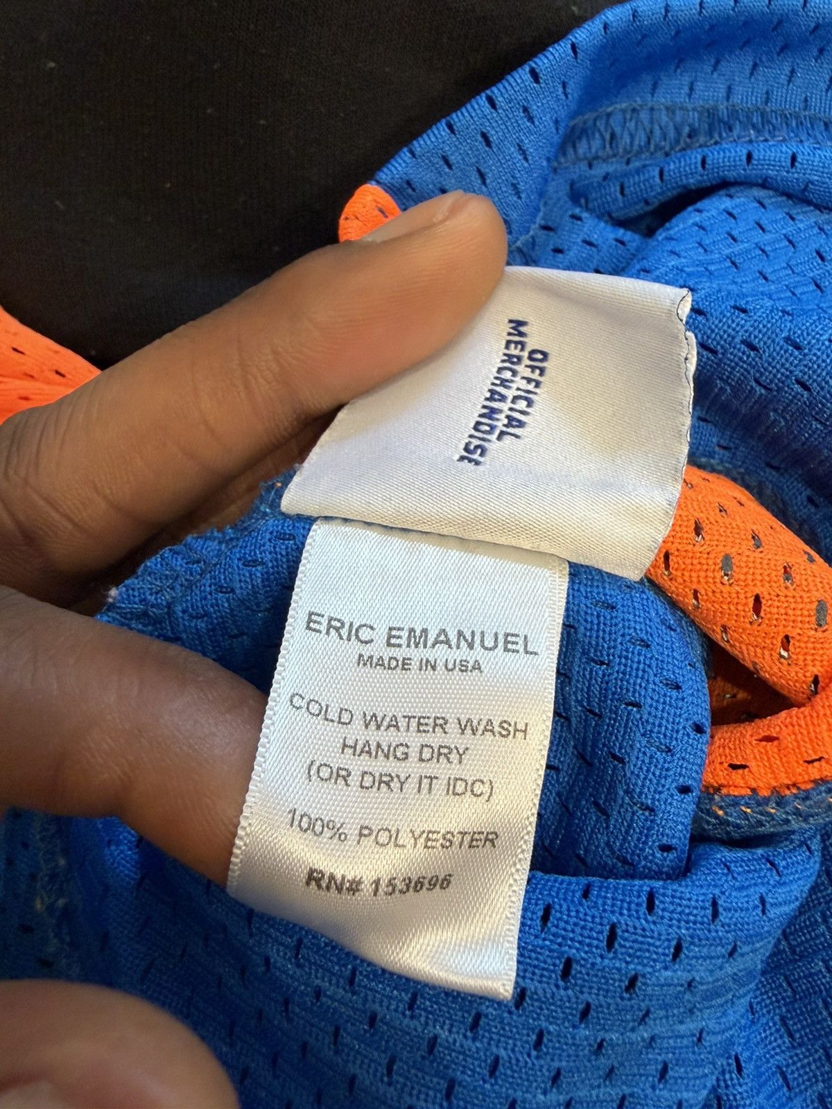 Eric Emanuel Eric Emmanuel Knicks Shorts Size US 28 / EU 44 - 4 Thumbnail