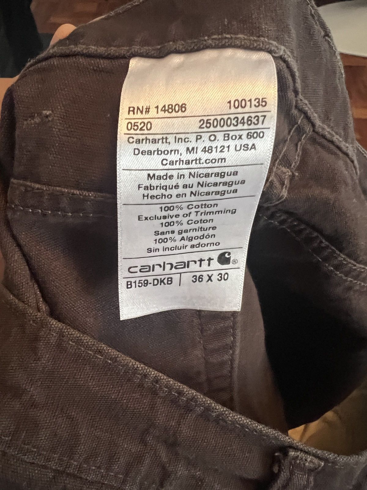 Carhartt Carhartt carpenter Size US 36 / EU 52 - 3 Thumbnail