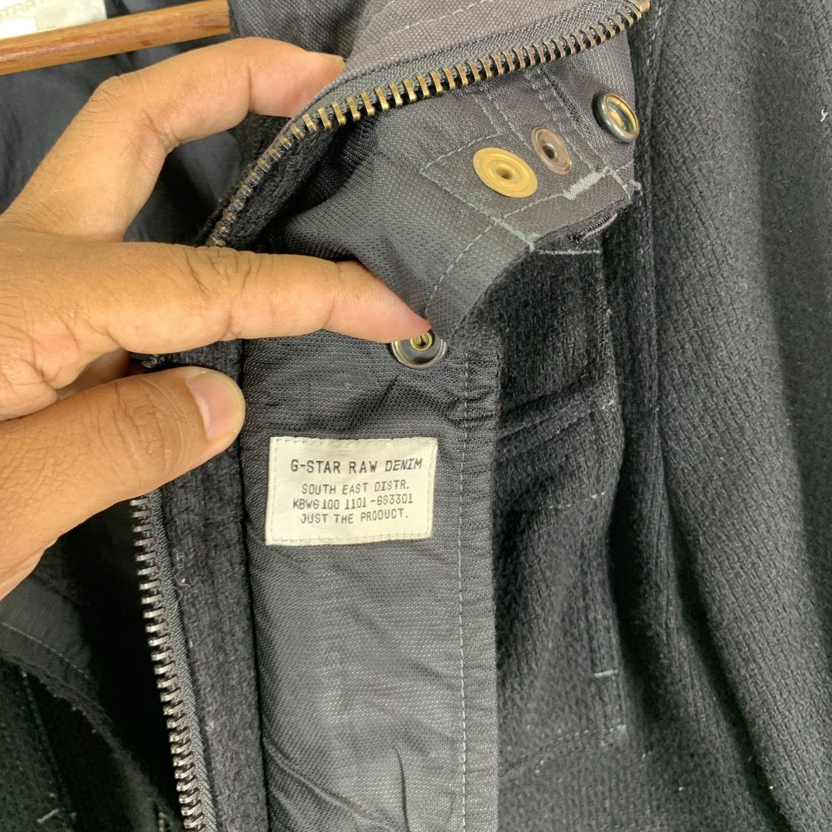 G-Star VINTAGE G-STAR RAW DENIM BLACK BOMBER JACKET Size US S / EU 44-46 / 1 - 11 Thumbnail