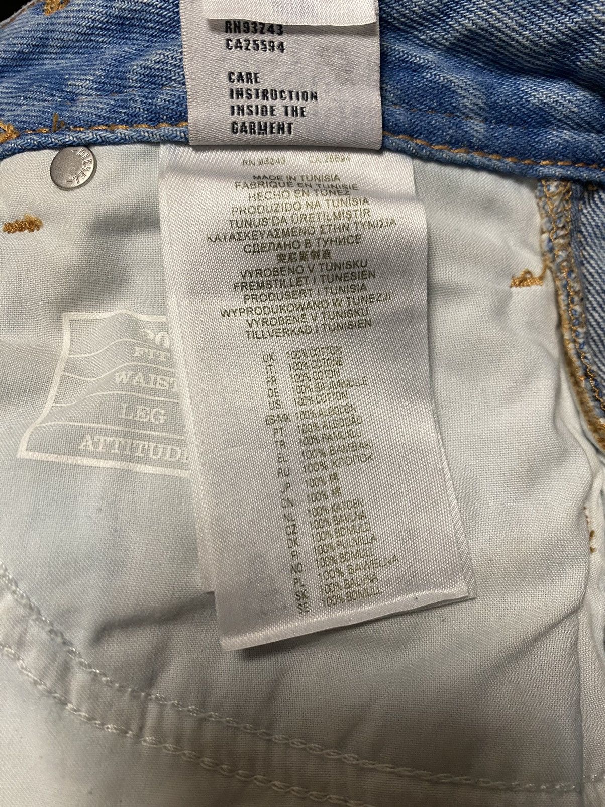 Diesel Diesel 2002 Double Side-Zipper Jeans Size 26" / US 2 / IT 38 - 13 Thumbnail