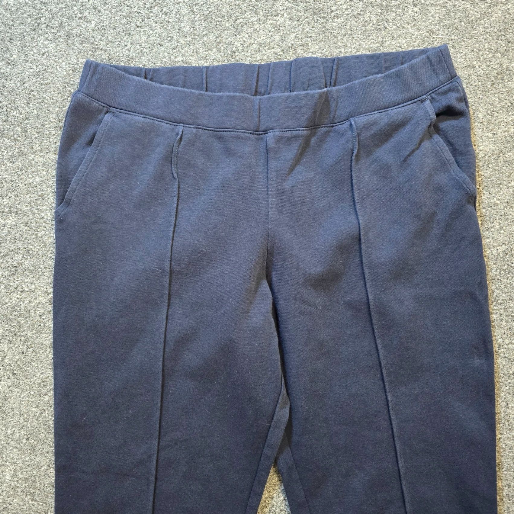 J.Crew J.CREW Pants Womens Large Blue Tapered Stretch Pull On Legging Capsule Casual Size 36" / US 14 / IT 50 - 2 Thumbnail