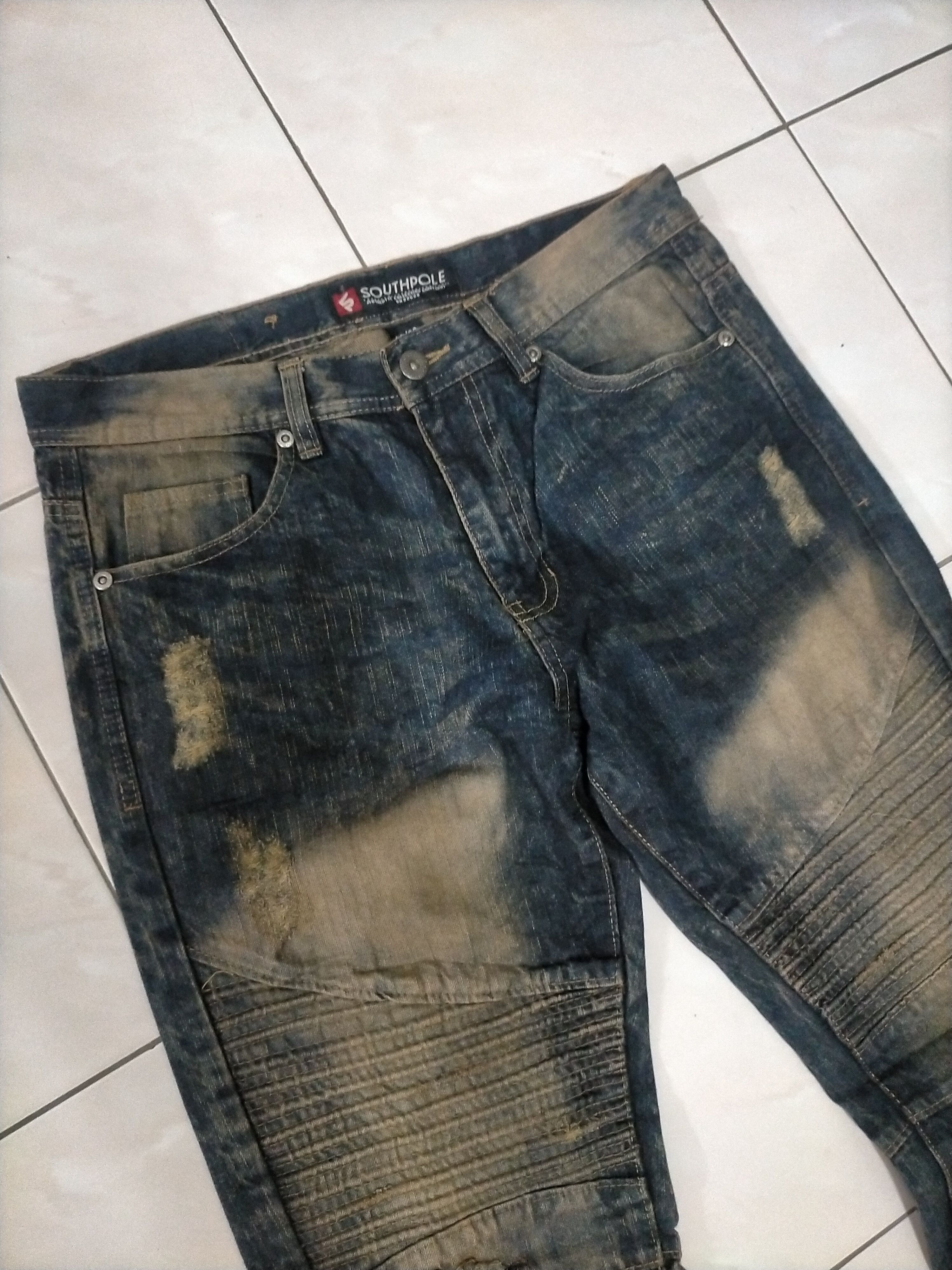 JNCO × Southpole Southpole Distressed Denim Collection Size US 34 / EU 50 - 2 Thumbnail