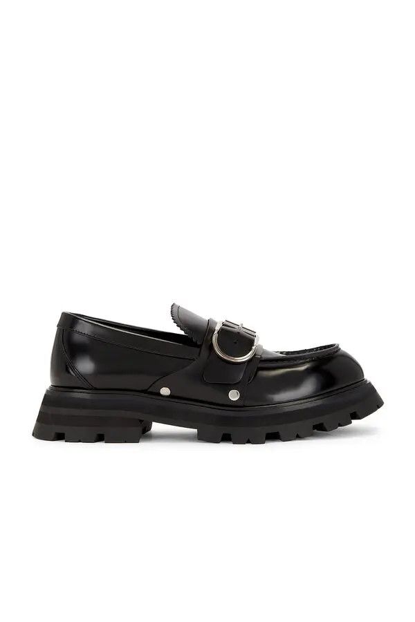 Alexander McQueen o1w1db10725 Wander Loafer in Black Size US 9 / EU 42 - 1 Thumbnail