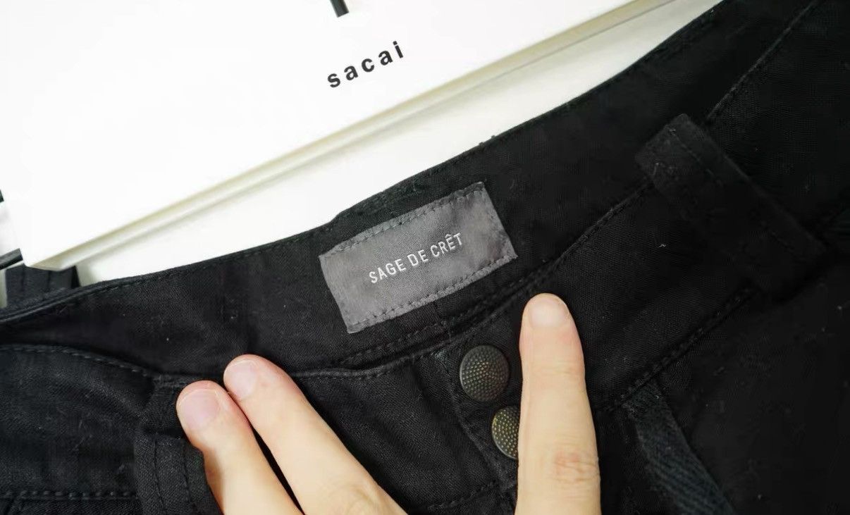 Sage De Cret Sage de Cret Rare Grenade Pocket Wide-Leg Military Pants Size US 32 / EU 48 - 8 Thumbnail