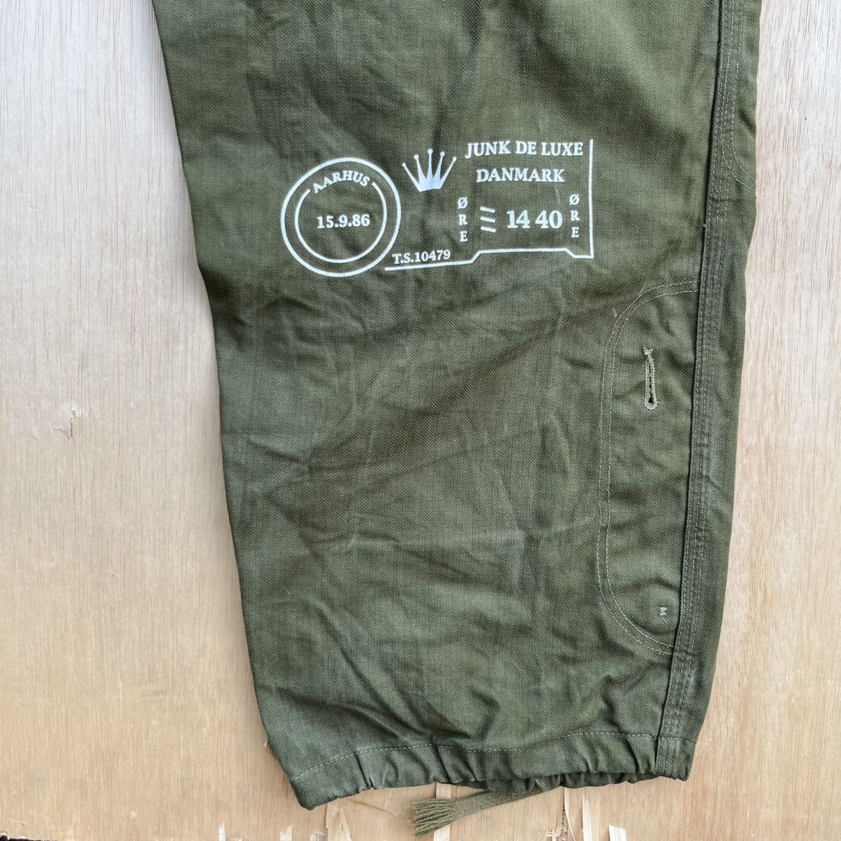 Buzz Rickson's TROUSERS MILITARY DANMARK HBT JAPANESE BRAND CUSTOM VINTAGE Size US 41 - 10 Thumbnail
