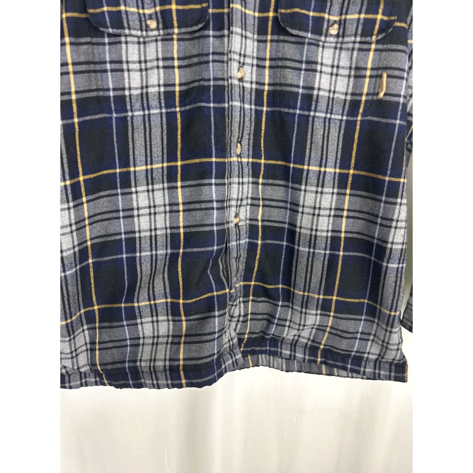 Timberland Timberland Mens Flannel Shirt Long Sleeve Button-Up Black Plaid Sz M Size US M / EU 48-50 / 2 - 5 Thumbnail