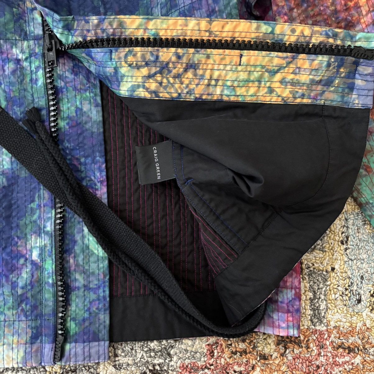 Craig Green SS19 Vibrating Floral Line Stitch Worker Jacket rainbow Size US S / EU 44-46 / 1 - 3 Thumbnail