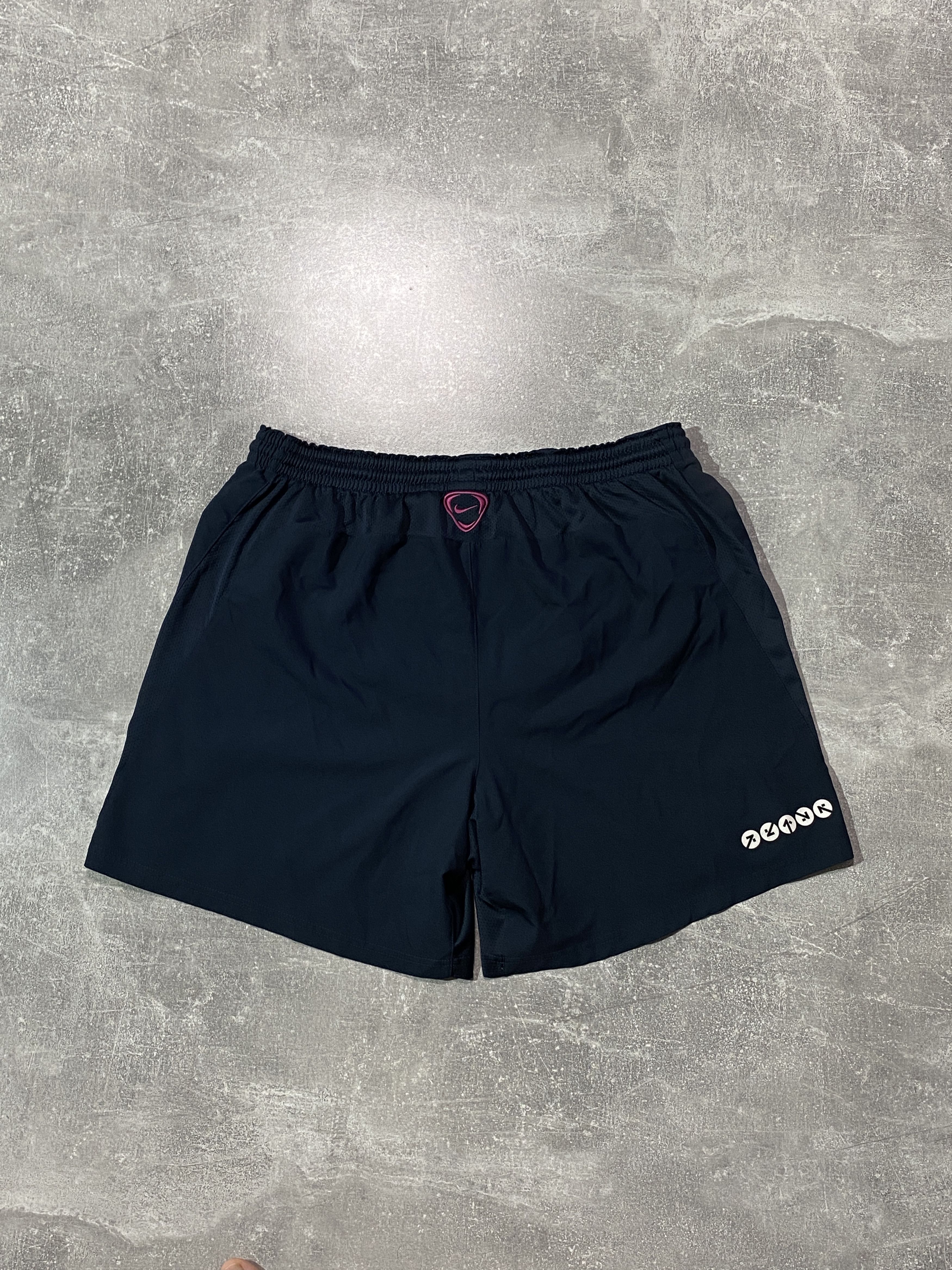 Nike Vintage Y2K Nike Purple Swoosh Shorts Size US 34 / EU 50 - 6 Thumbnail