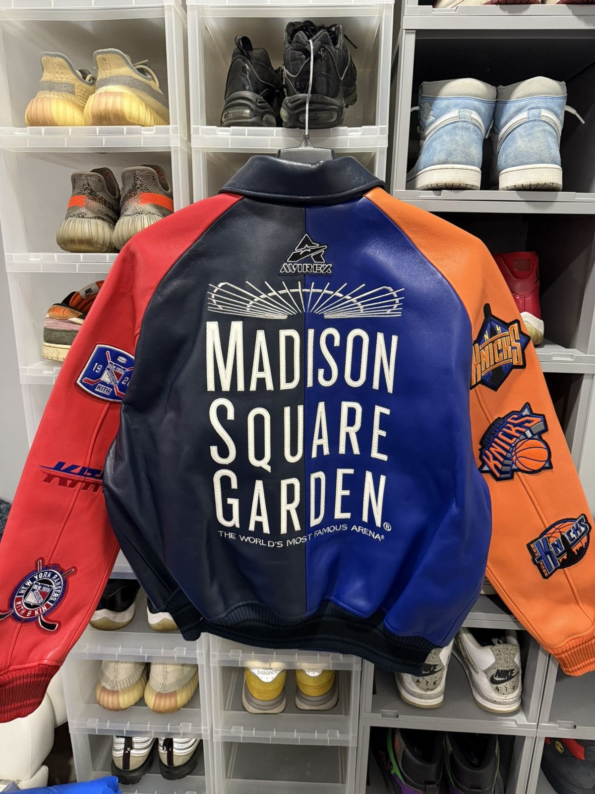 Avirex × Kith Kith x Avirex New York Knicks / Rangers Jacket Size XL Size US XL / EU 56 / 4 - 2 Thumbnail