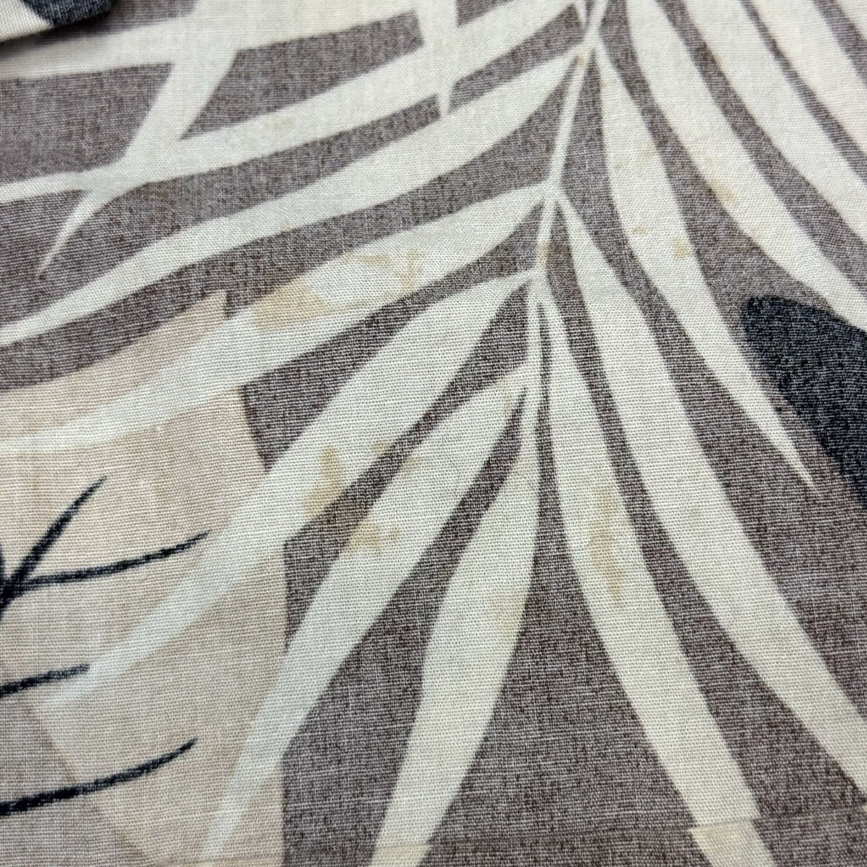 Vintage VINTAGE RJC MENS Hawaiian Shirt Casual Short Sleeve Floral Palm Logo Pattern 90s Size M Beige Size US M / EU 48-50 / 2 - 5 Thumbnail