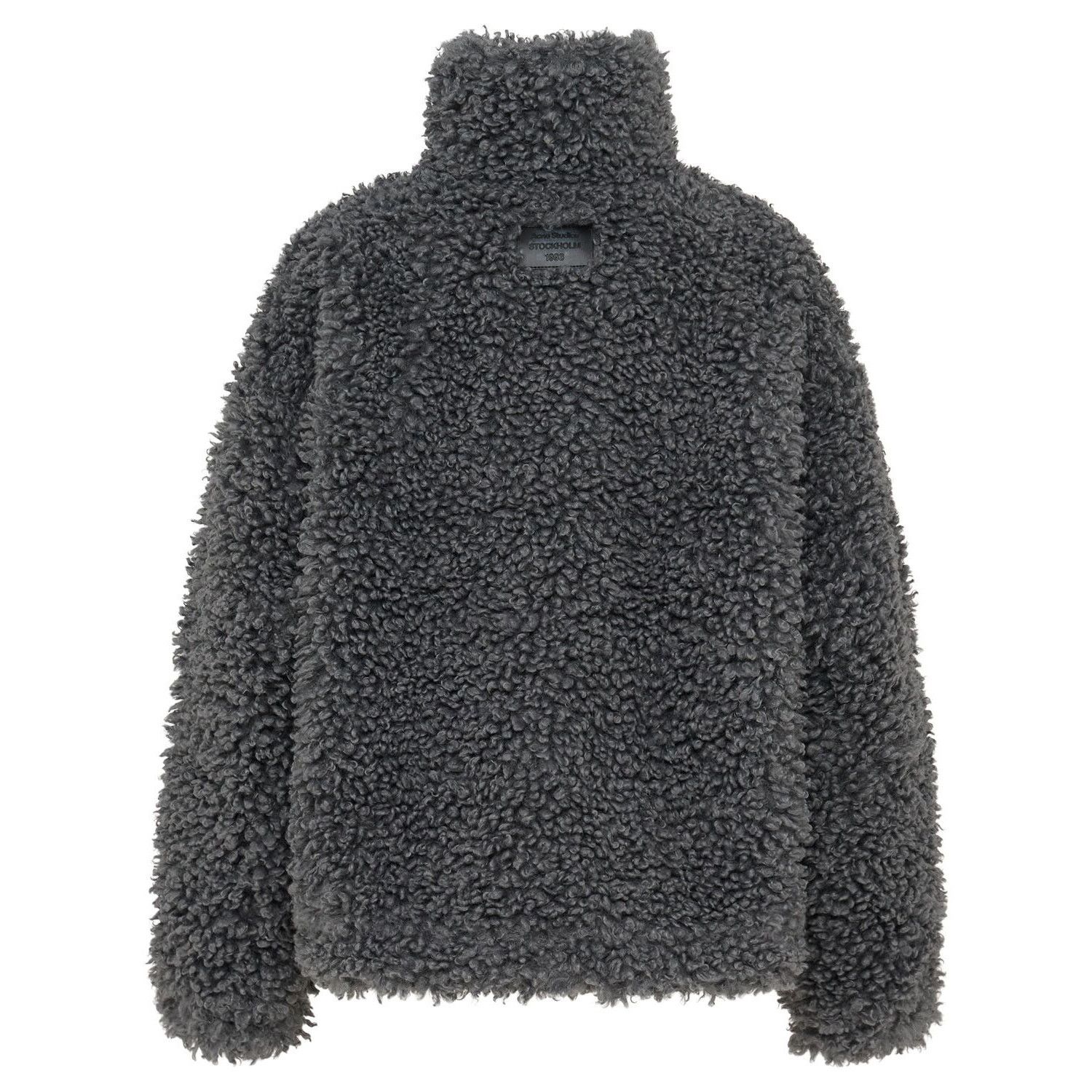 Acne Studios ACNE STUDIOS Gray Furry Jacket New & Authentic (Women's size Size M / US 6-8 / IT 42-44 - 2 Thumbnail