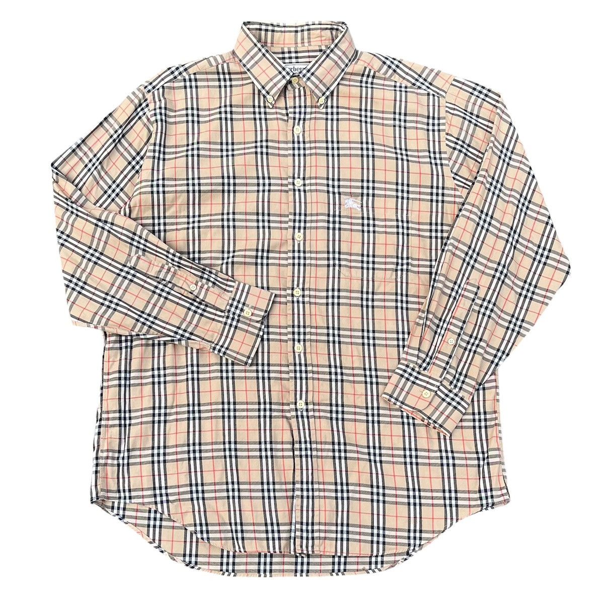 Burberry Vintage Burberry longsleeve Size US L / EU 52-54 / 3 - 1 Thumbnail