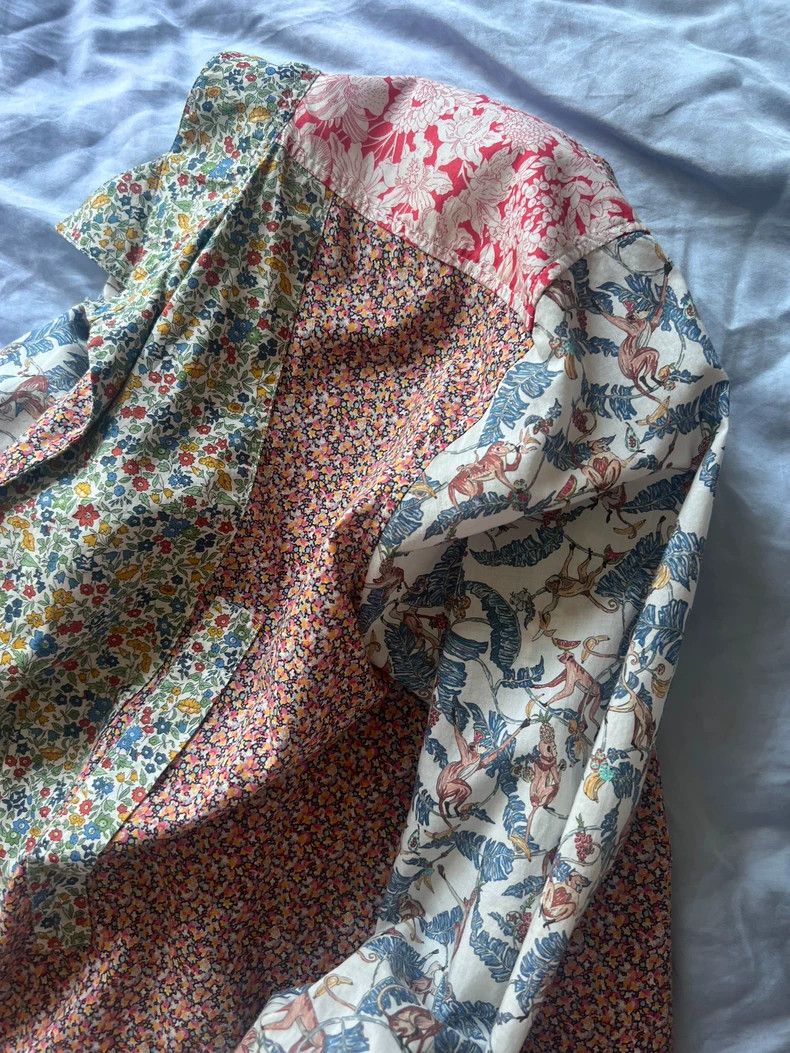 Loewe LOEWE A chequered floral shirt Size S / US 4 / IT 40 - 5 Thumbnail