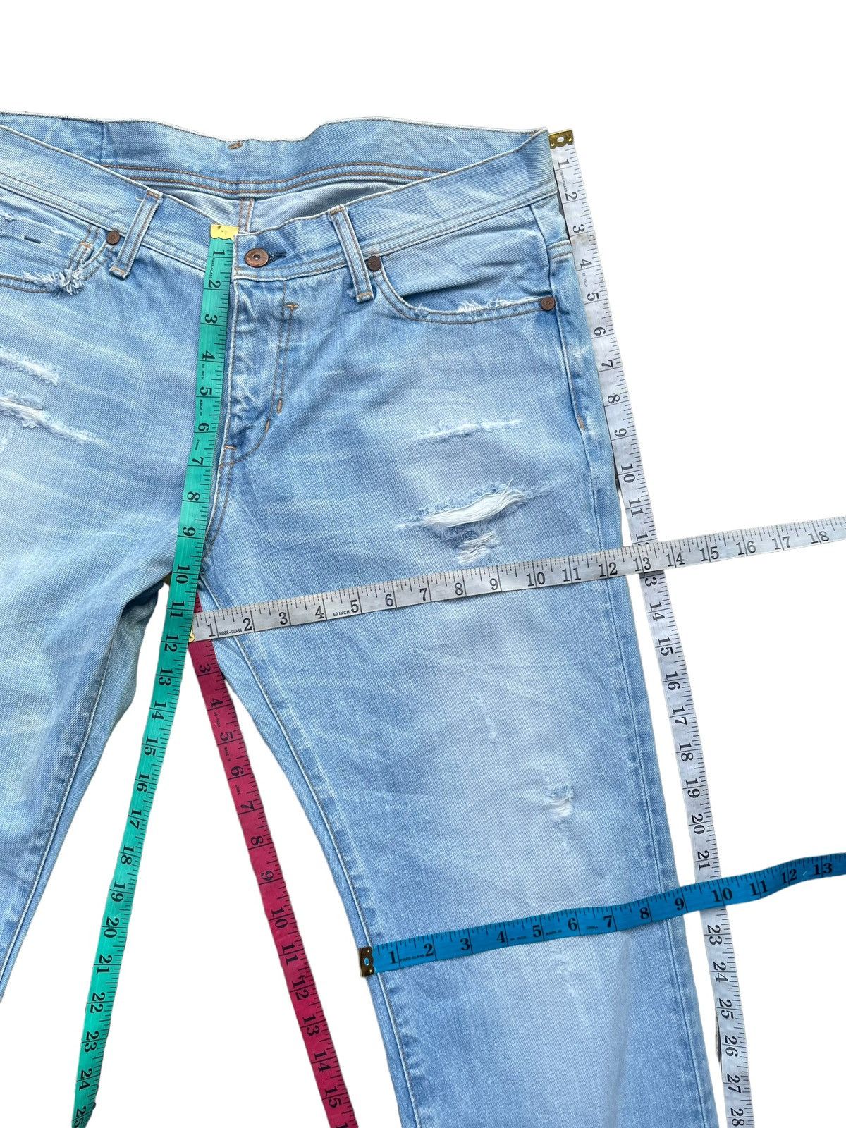 Ripo Trenta Anni Distresed Denim