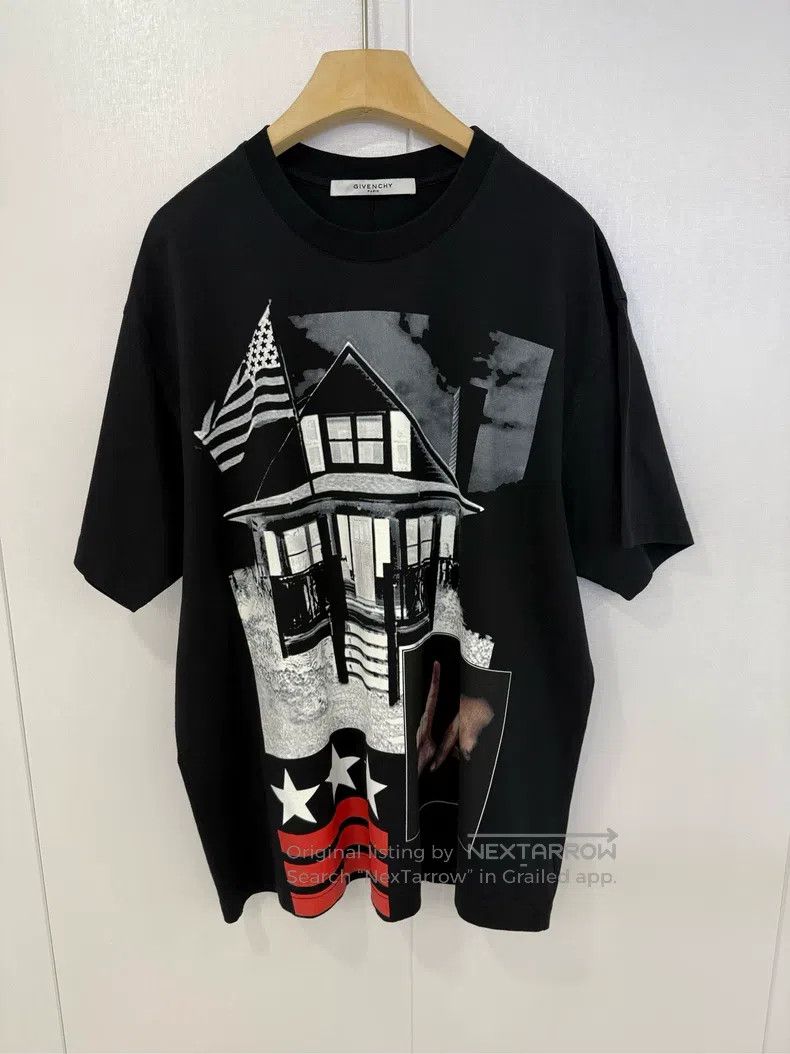 Givenchy Givenchy Five-Star Striped and Printed Hoodie Size US S / EU 44-46 / 1 - 1 Thumbnail