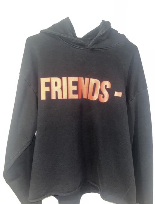 Vlone friends hoodie discount orange