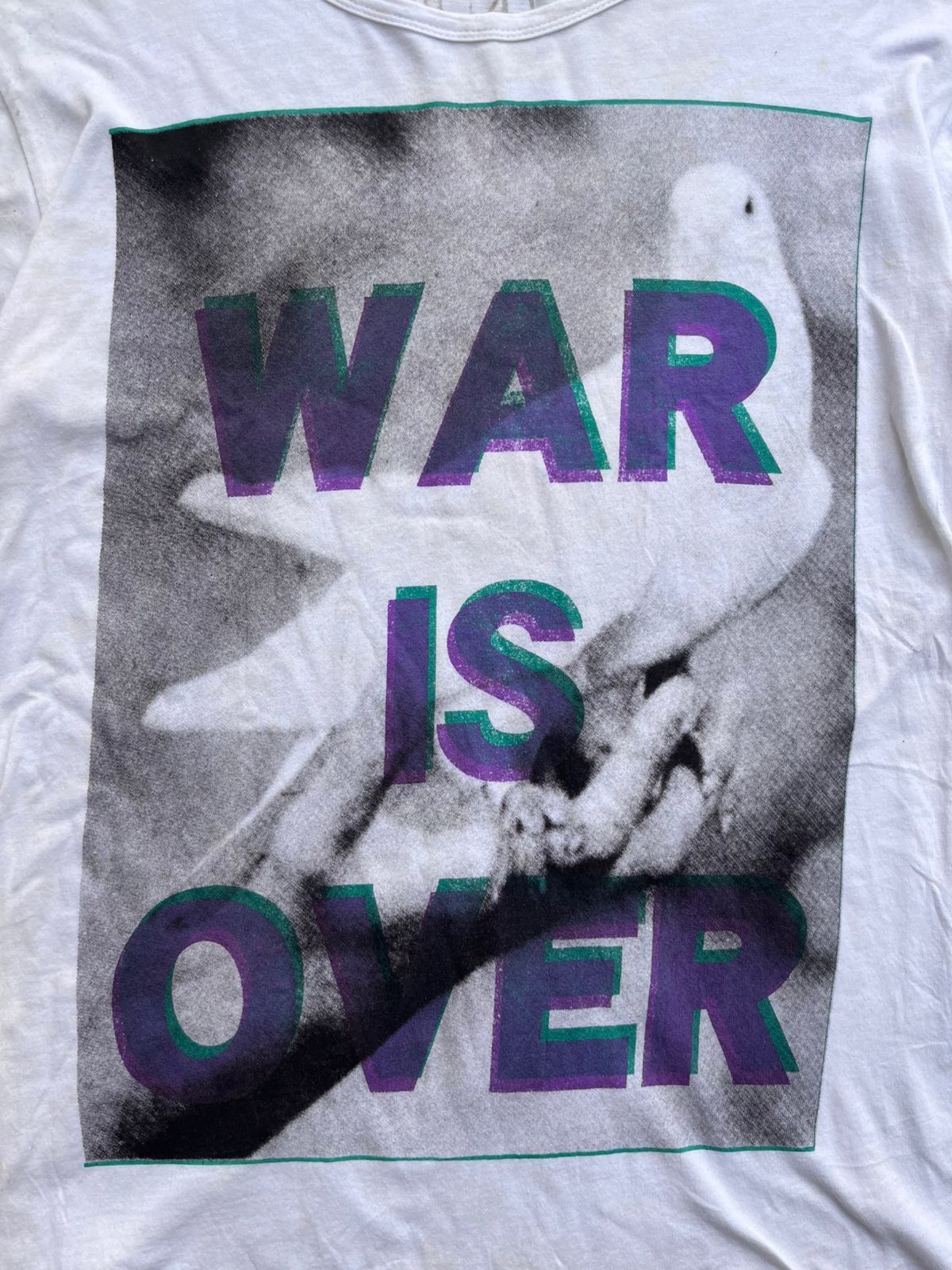 Band Tees WAR IS OVER Place De Jhon Yoko Tee Size US S / EU 44-46 / 1 - 6 Thumbnail