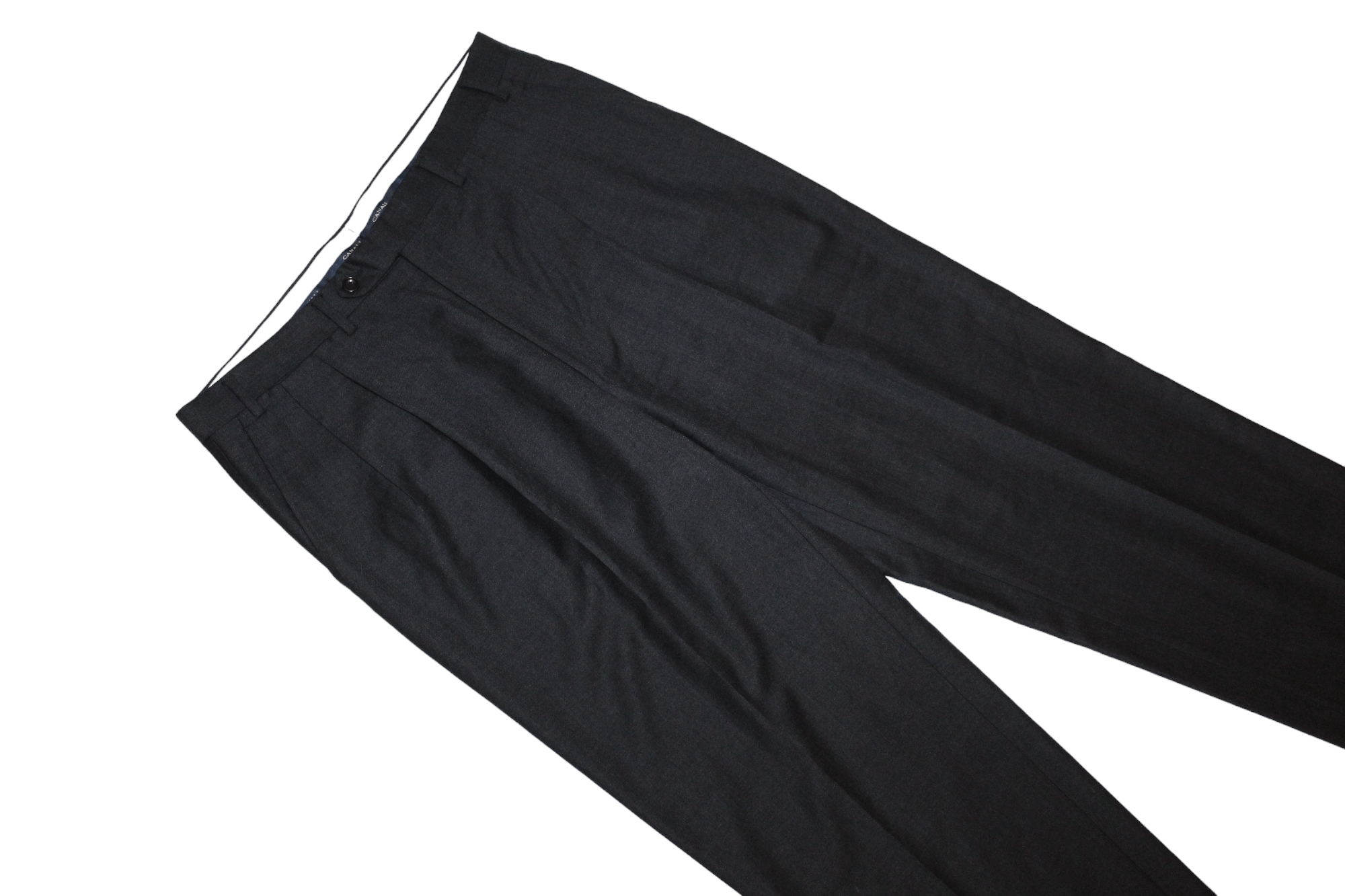 Canali Canali for Harrods Pure Wool Classic Pleated Trousers Size US 38 / EU 54 - 3 Thumbnail