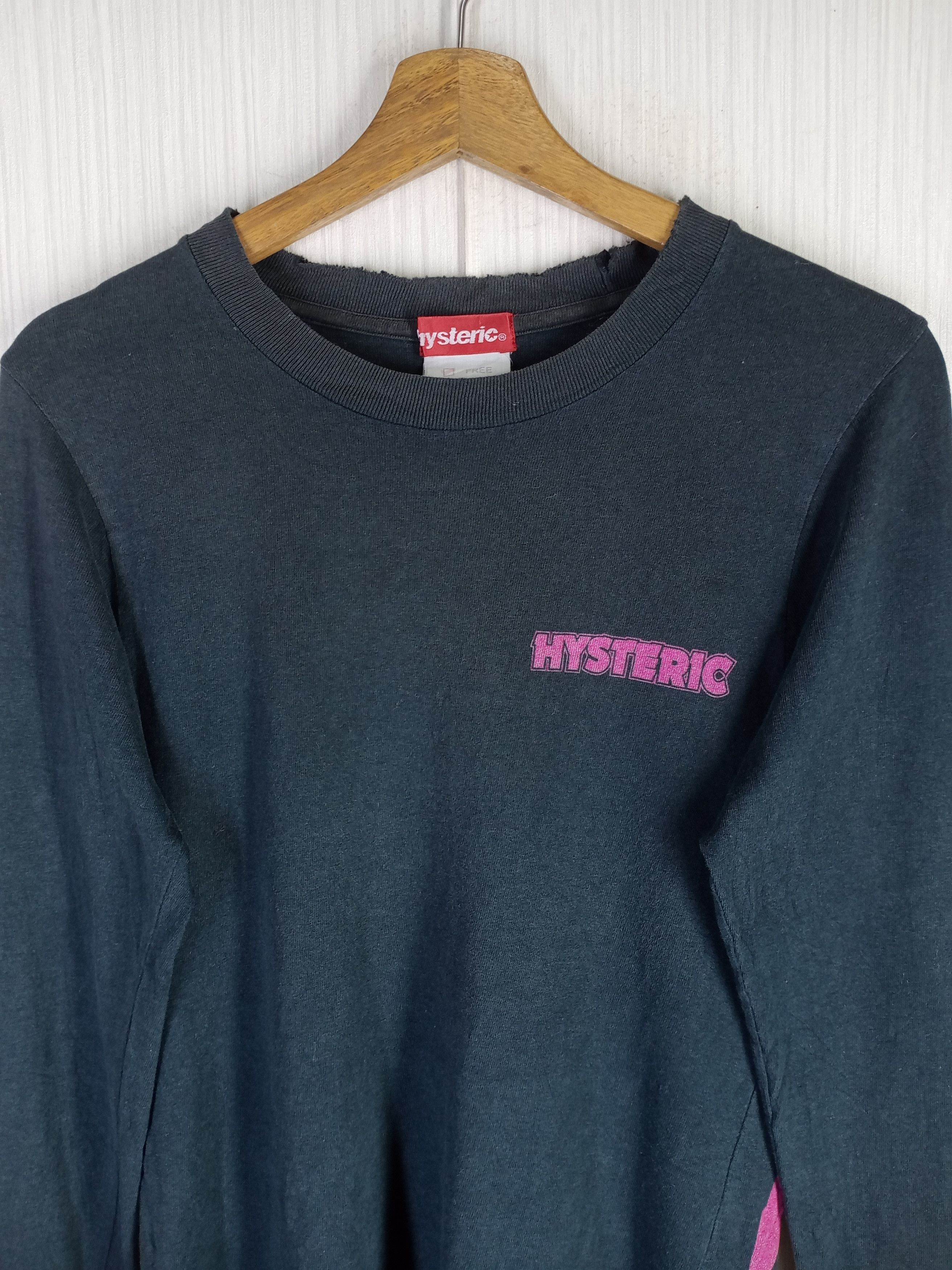 Hysteric Glamour Vintage Distressed Hysteric Glamour Sexy Girl Long Sleeve Size US S / EU 44-46 / 1 - 4 Thumbnail
