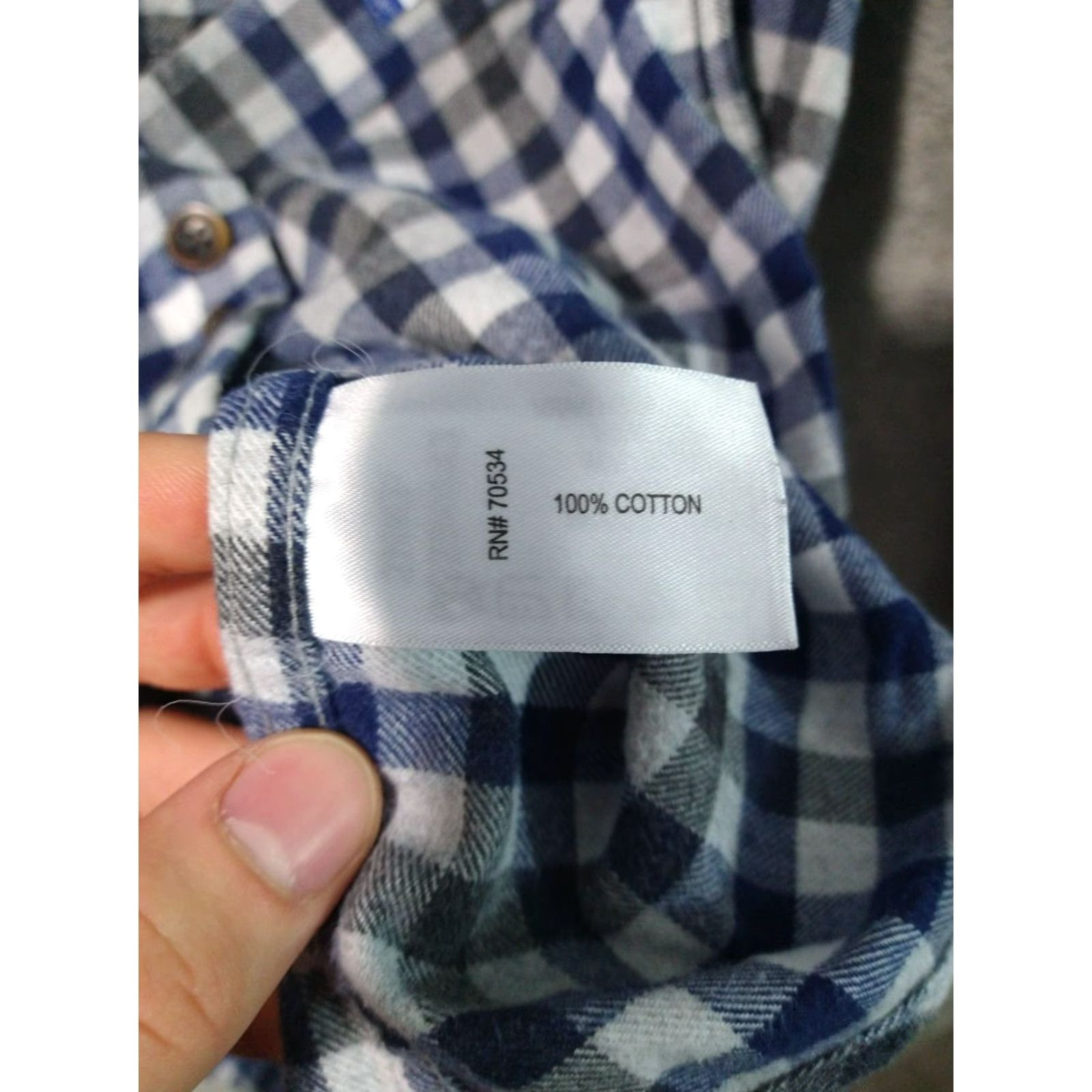 Orvis Orvis Shirt XL Blue Plaid Flannel Button-Up Cotton Casual Lodge Workwear Mens Regular Fit Size US XL / EU 56 / 4 - 7 Thumbnail