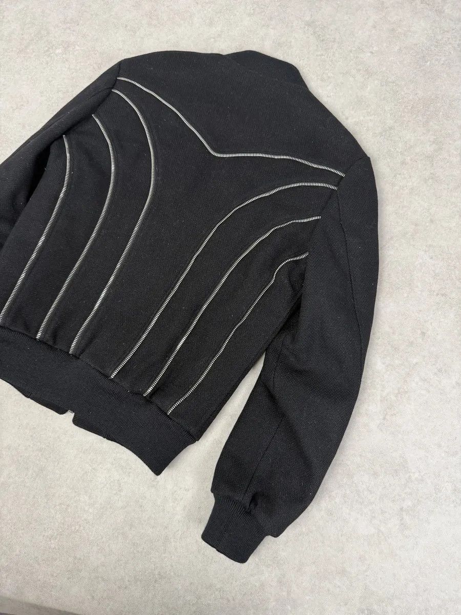 Saint Laurent Paris AW2015 Saint Laurent Black Wool Multi Zip Jacket by Hedi Slimane Size US S / EU 44-46 / 1 - 9 Thumbnail