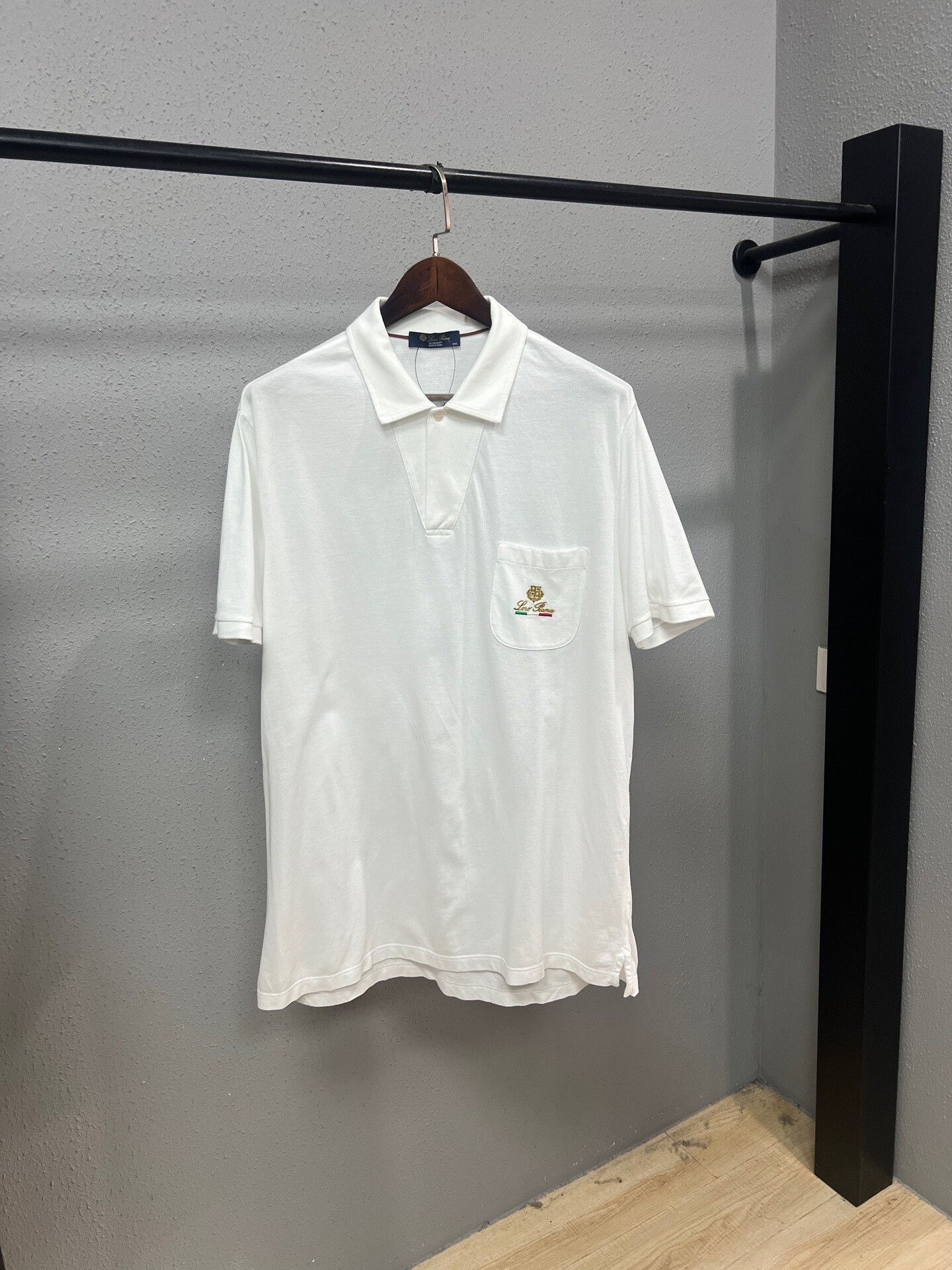 Loro Piana Loro Piana Short Sleeve Polo Shirt Size US XXL / EU 58 / 5 - 1 Thumbnail
