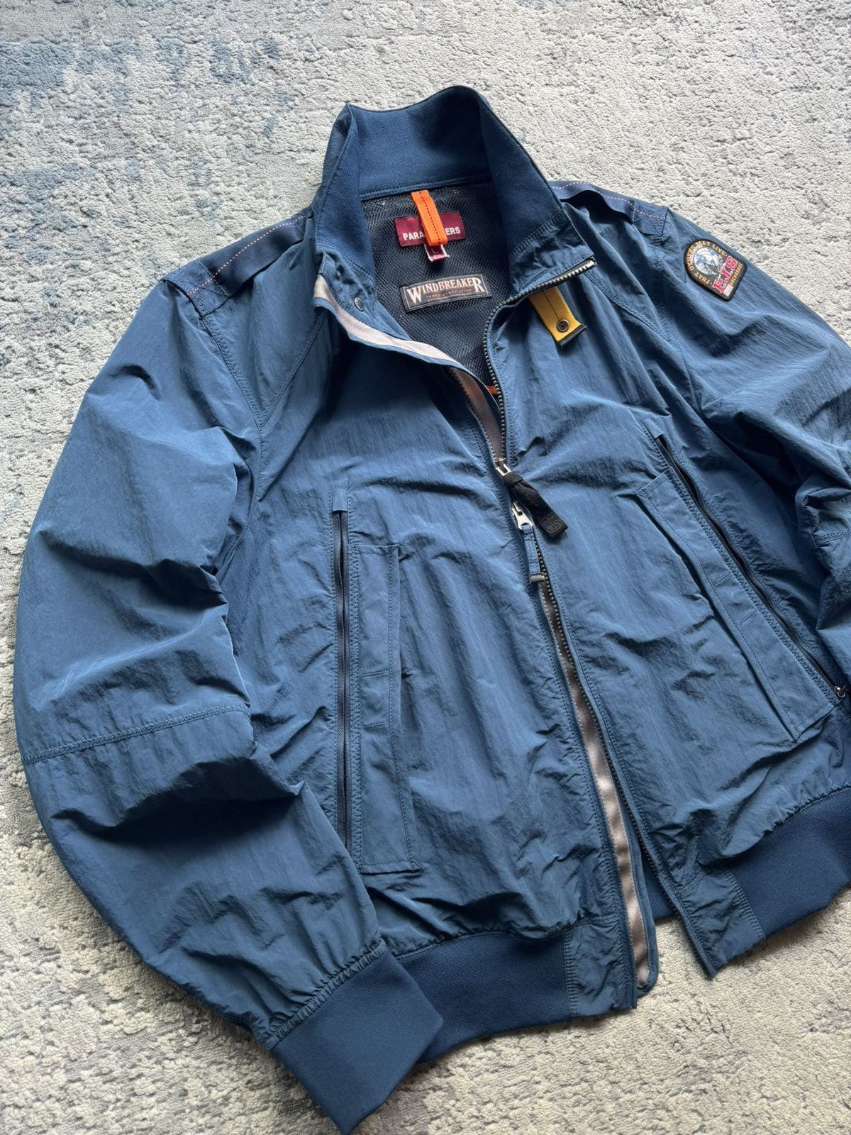 Parajumpers Parajumpers Shimmer Blue Windbreaker Jacket Size L Size US L / EU 52-54 / 3 - 4 Thumbnail