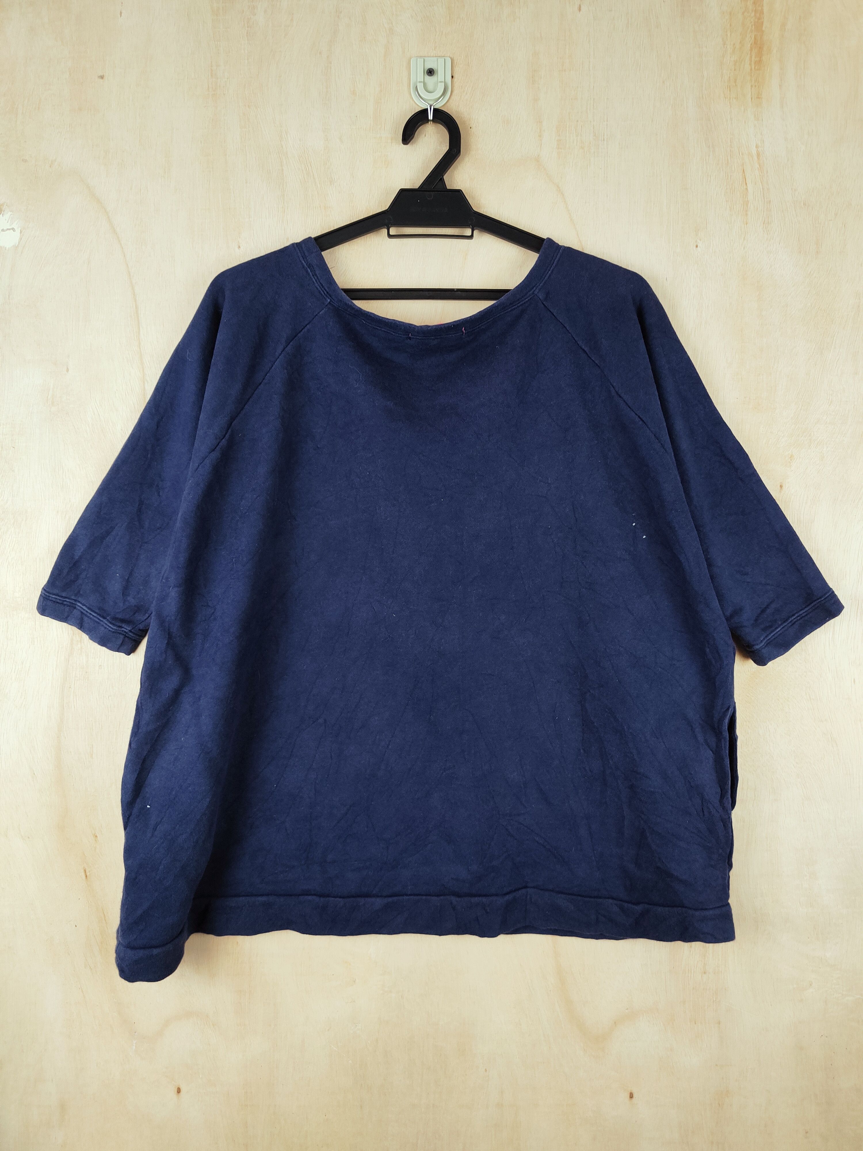 Vintage Vintage item💥 LDS Dark Blue Arizona ShortSleeve Sweatshirt Size US XL / EU 56 / 4 - 7 Thumbnail