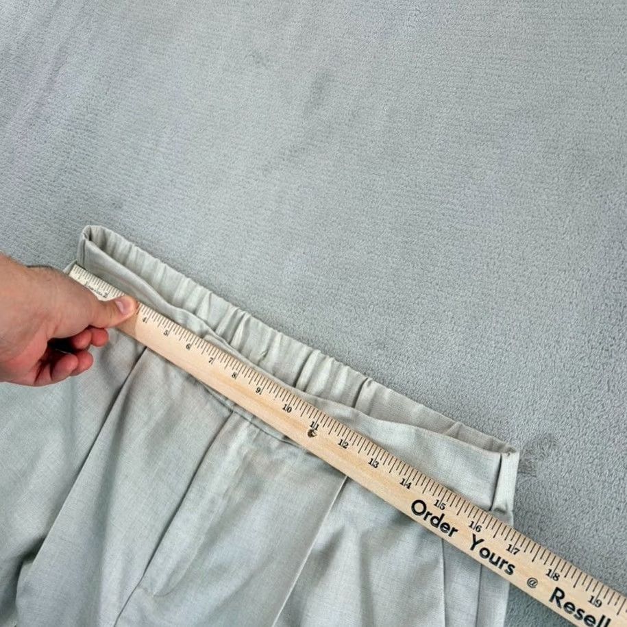 Banana Republic Banana Republic Wide Leg Pants Women 10 Beige Pleated 20" Inseam NWOT Valley Casual Workwear Pants Womens Size 32" / US 10 / IT 46 - 4 Thumbnail