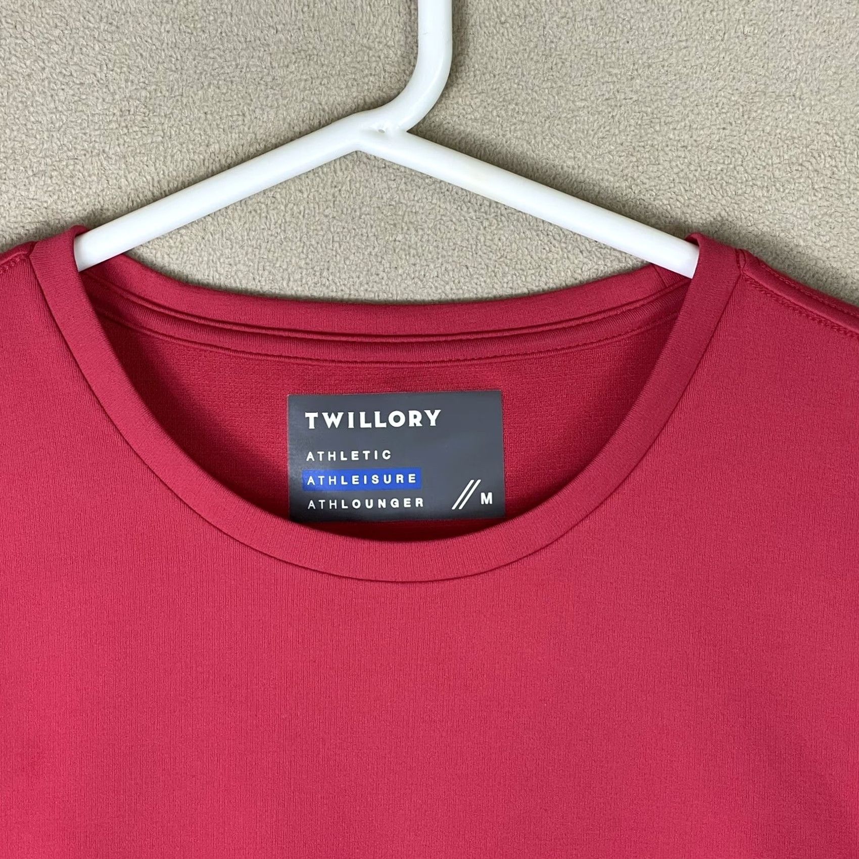 Pinko Twillory Shirt Adult Medium Pink Short Sleeve Tee Stretch Performance Mens Size US M / EU 48-50 / 2 - 2 Thumbnail