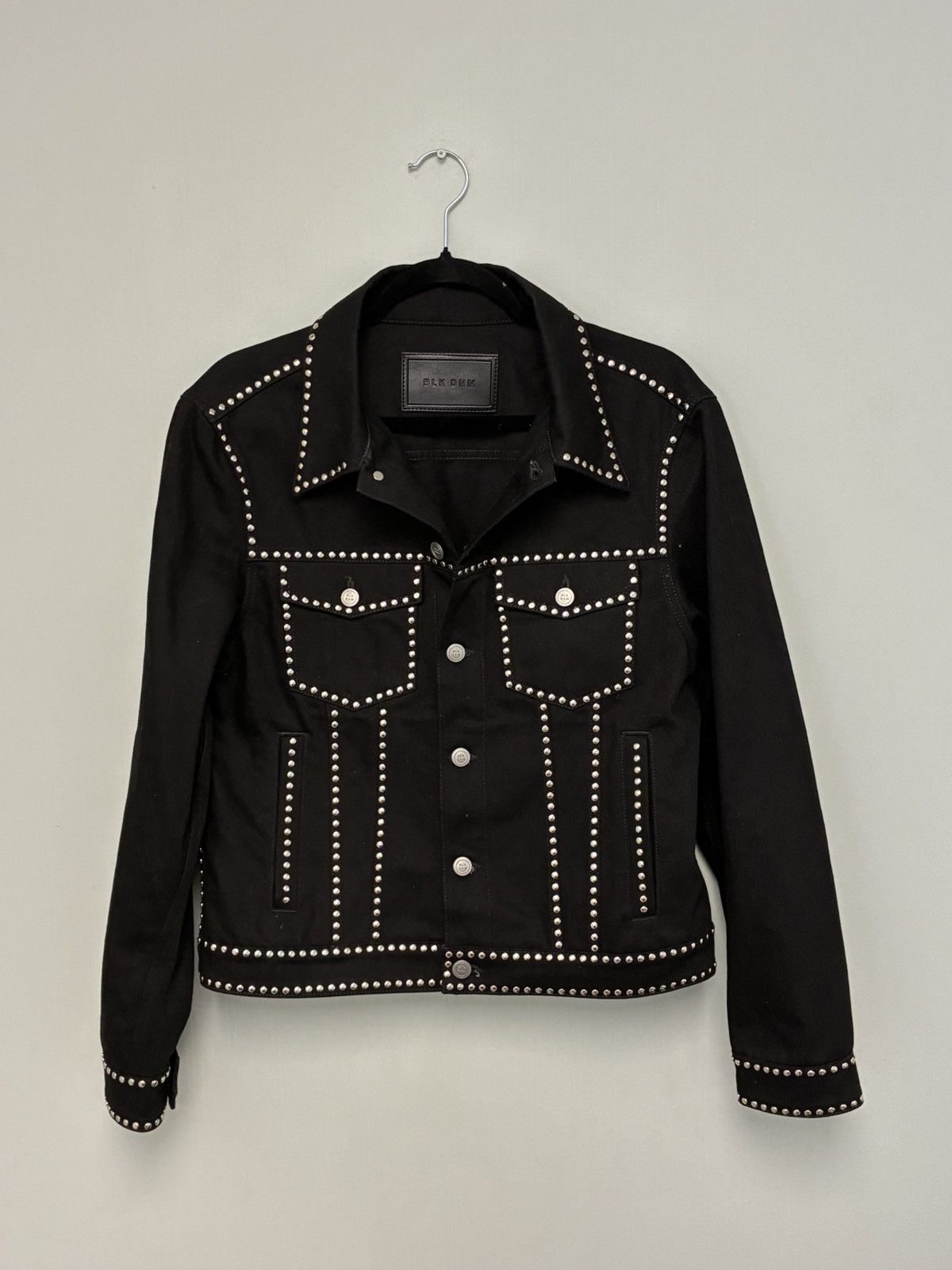 Blk Dnm Denim studded jacket 75 size EU 46 USA 36 medium Size US S / EU 44-46 / 1 - 12 Thumbnail