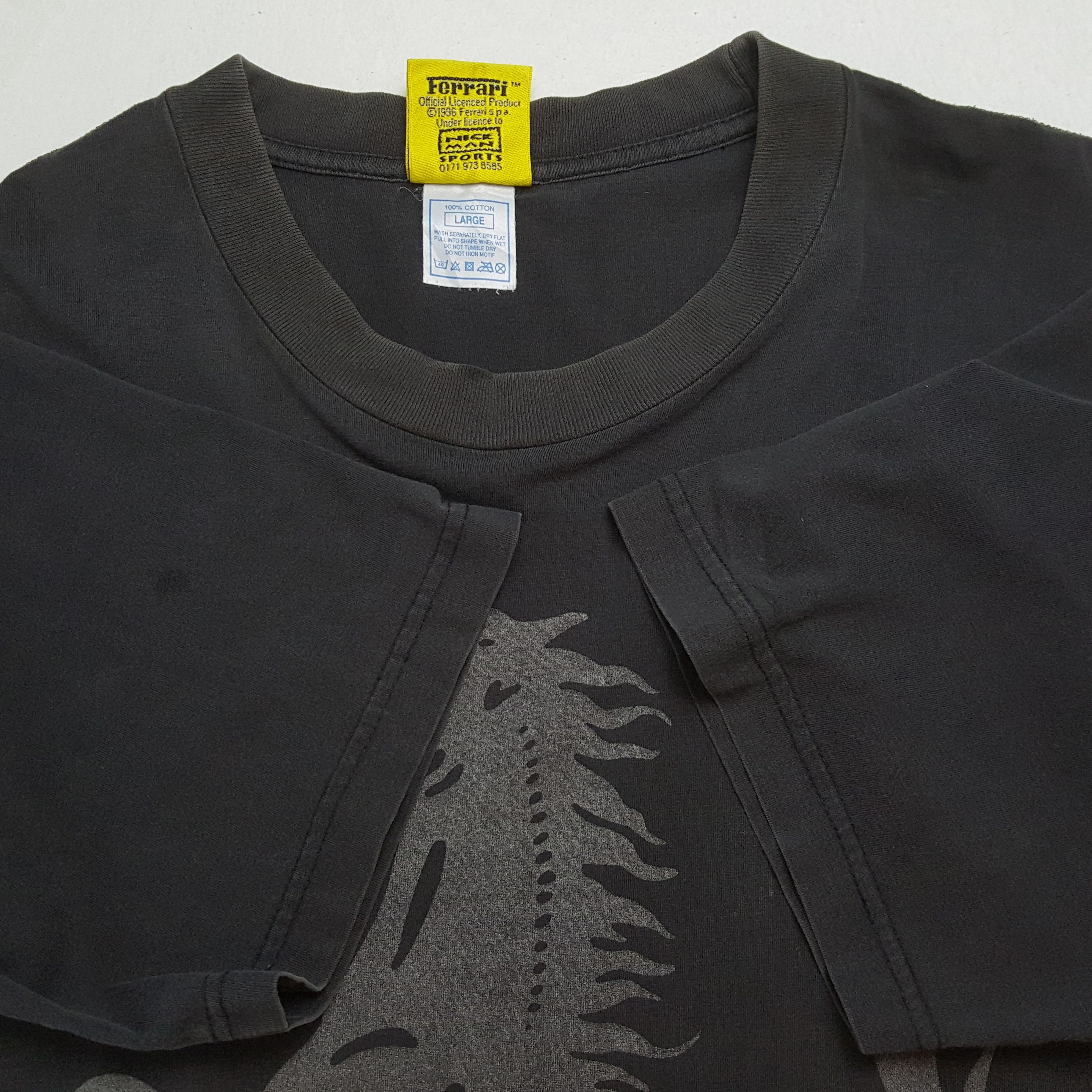 Ferrari × Vintage Vintage FERRARI Formula One Racing Big Logo T-Shirts Size US L / EU 52-54 / 3 - 7 Thumbnail