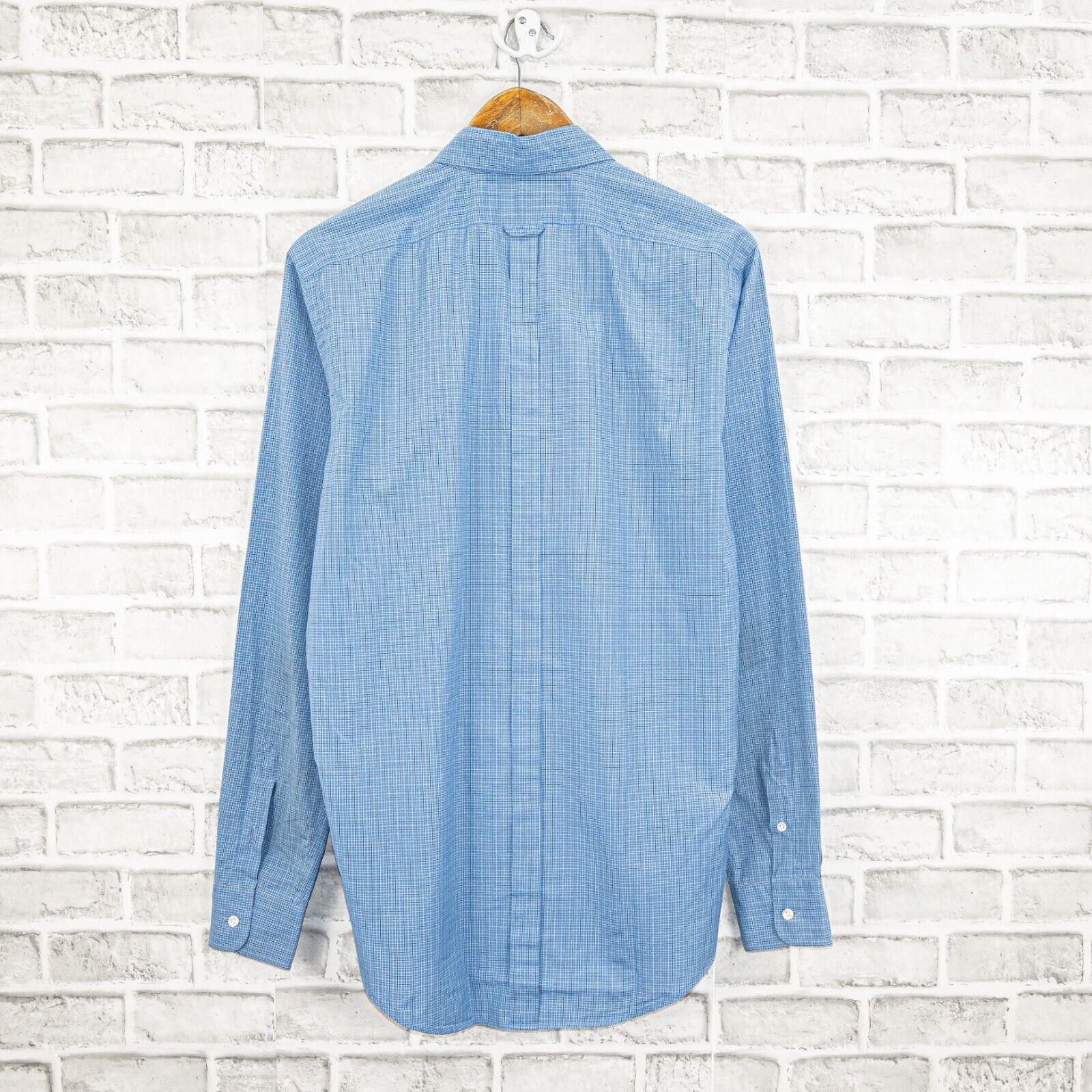 Ralph Lauren Black Label Ralph Lauren Black Label Button Down Shirt in Blue grid Size US M / EU 48-50 / 2 - 4 Thumbnail