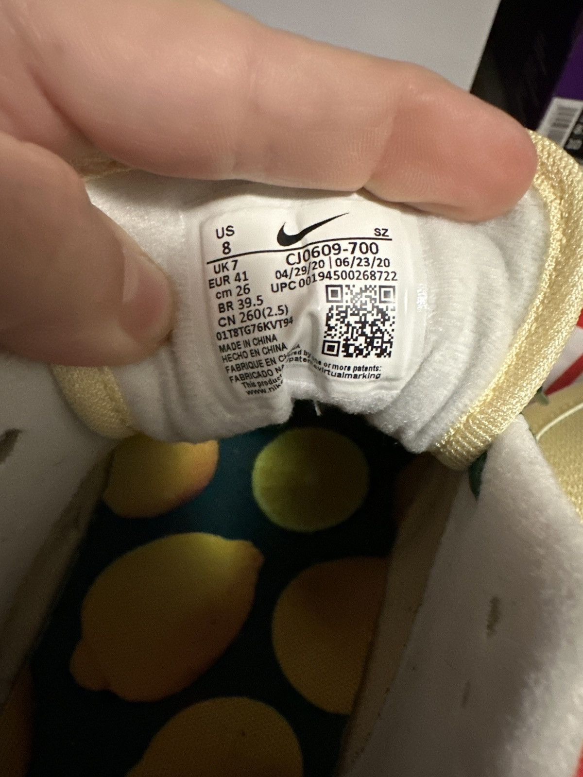 Nike Lemonade Air max 1 Size US 8 / EU 41 - 9 Thumbnail