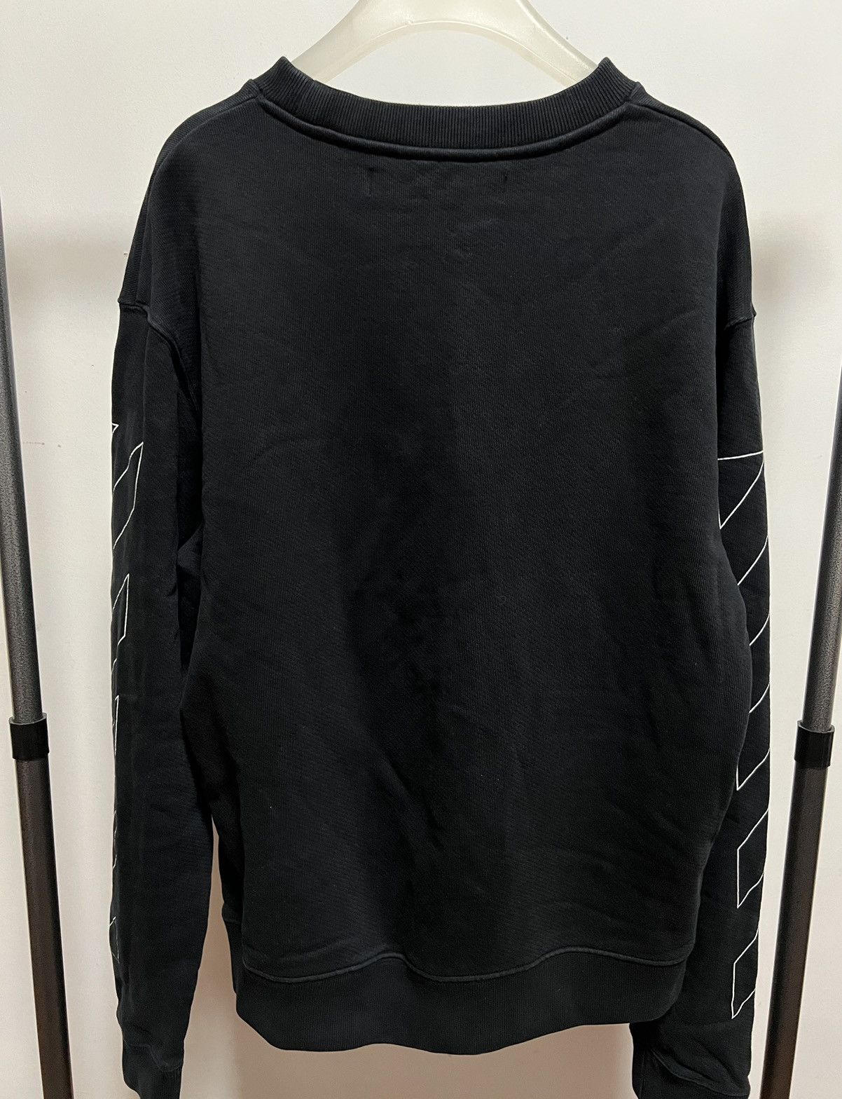 Off-White OFF-WHITE Diagonal Logo Sweatshirt Size US L / EU 52-54 / 3 - 2 Thumbnail