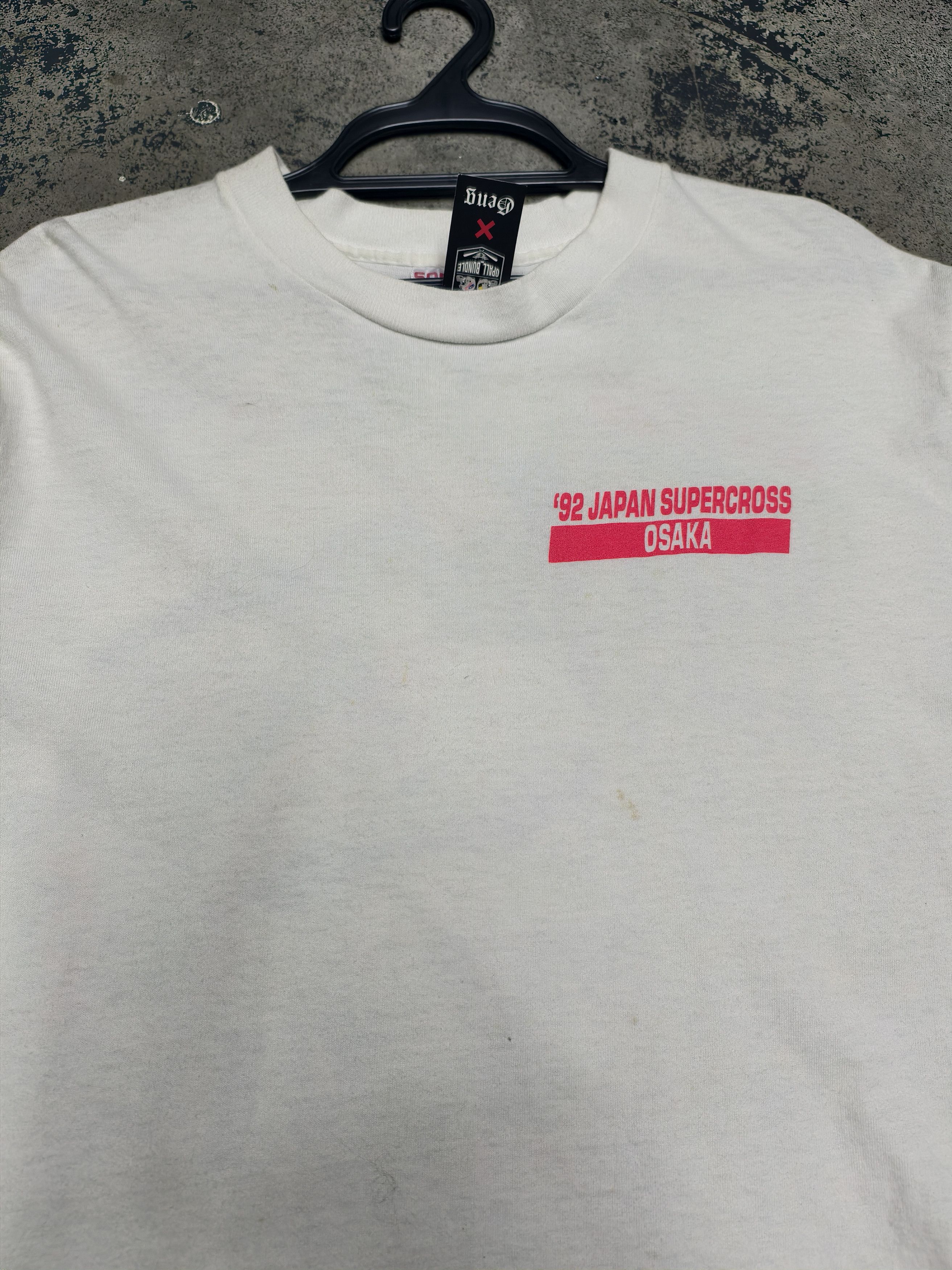 Vintage Vtg rare 92 Japan supercross Osaka Size US L / EU 52-54 / 3 - 6 Thumbnail
