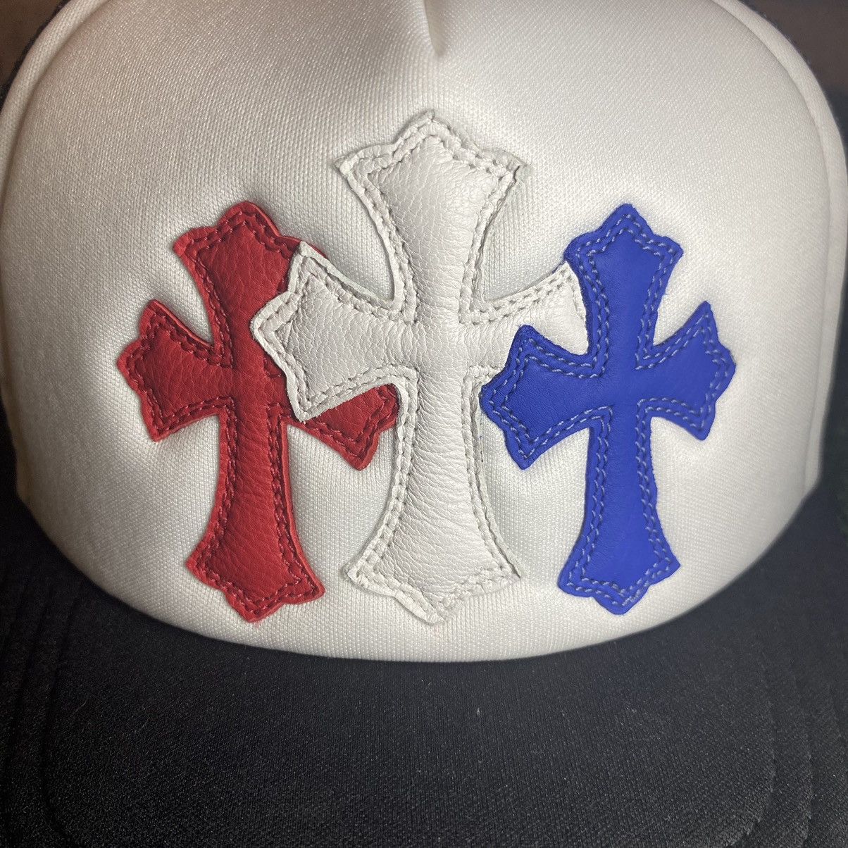 Chrome Hearts Chrome Hearts Cemetery Cross Patches Trucker Hat Size ONE SIZE - 3 Thumbnail