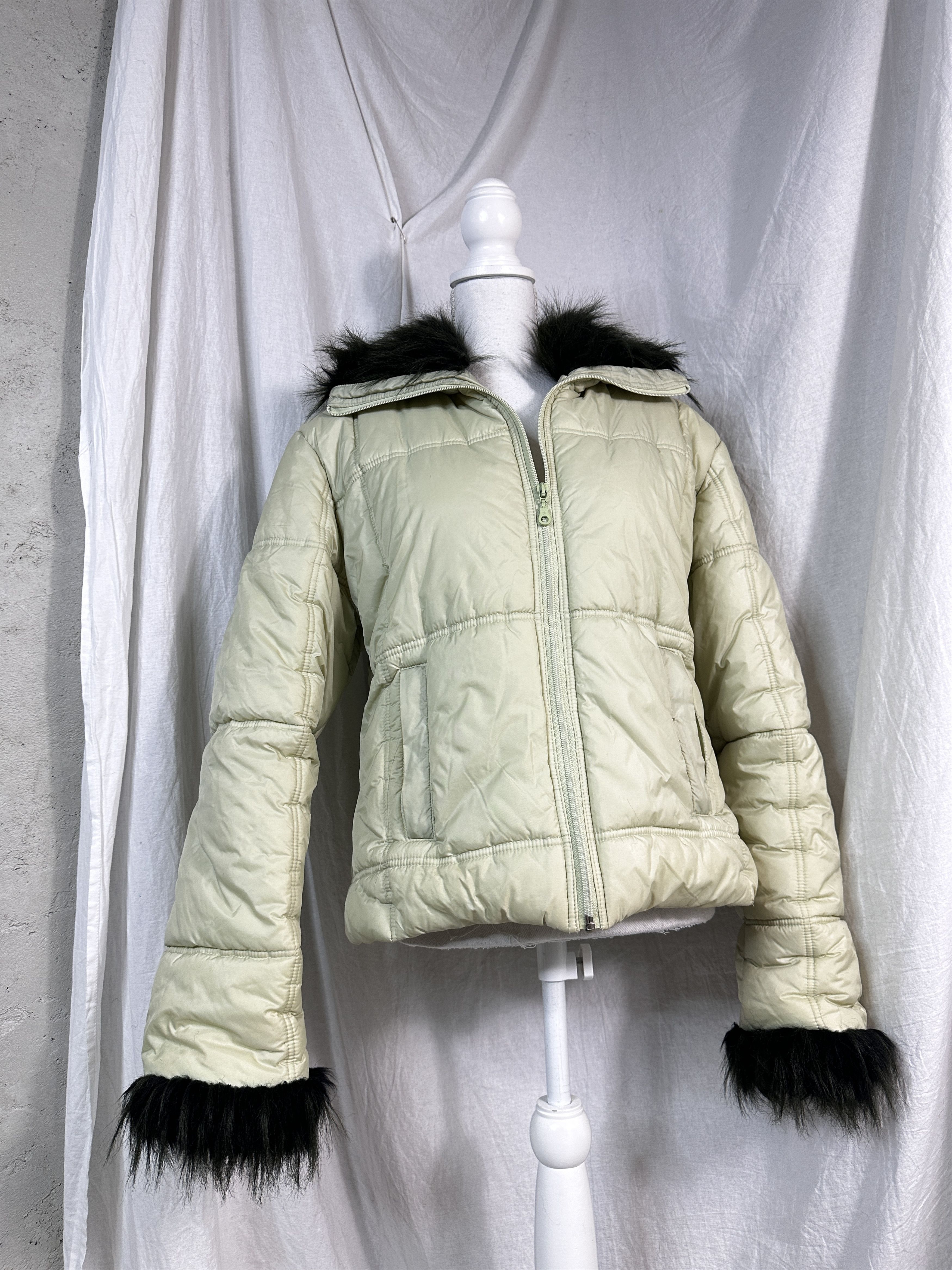 Vintage Vintage Y2K Fur Jacket Size M / US 6-8 / IT 42-44 - 4 Thumbnail