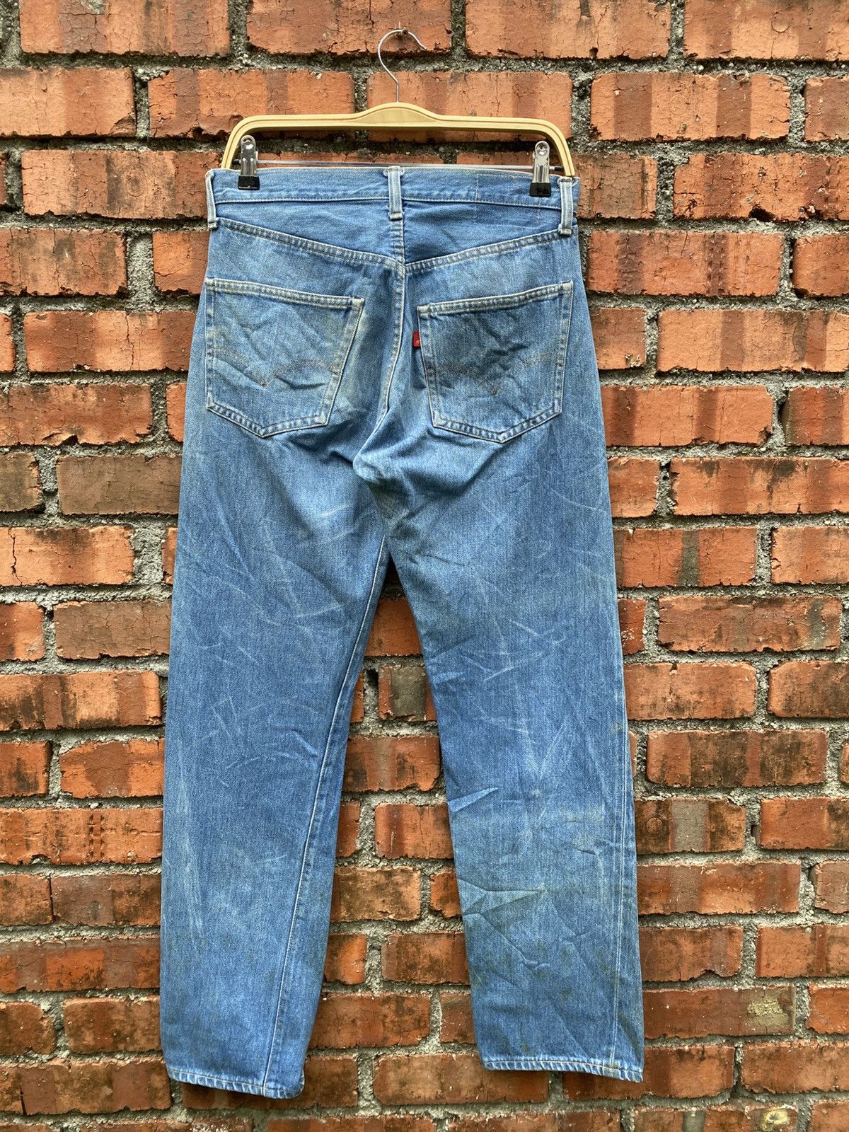 Levi's Vintage Clothing W31x31 Vintage levi's 501 redline dirt faded made in USA Size US 31 - 2 Thumbnail