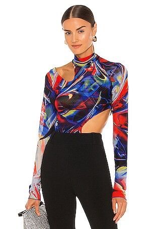 Kim Shui Worn once Kim shui mesh top with cutouts Size S / US 4 / IT 40 - 1 Thumbnail