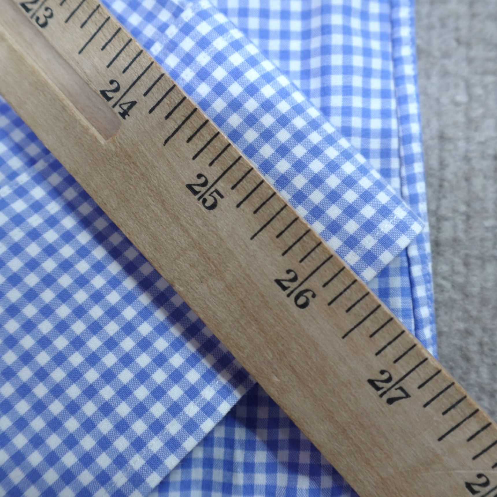 Polo Ralph Lauren Polo Ralph Lauren Shirt XL Blue Gingham Cotton Spread Collar Button-Up Shirt Mens Regular Size XL Size US XL / EU 56 / 4 - 8 Thumbnail