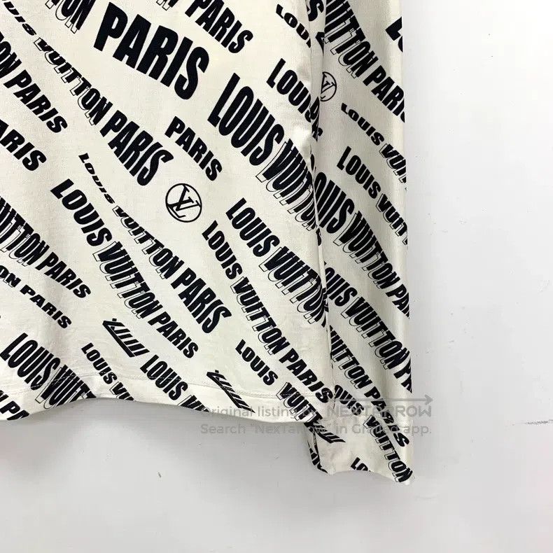 Louis Vuitton Louis Vuitton White logo letter bullet screen full print r Size US M / EU 48-50 / 2 - 4 Thumbnail