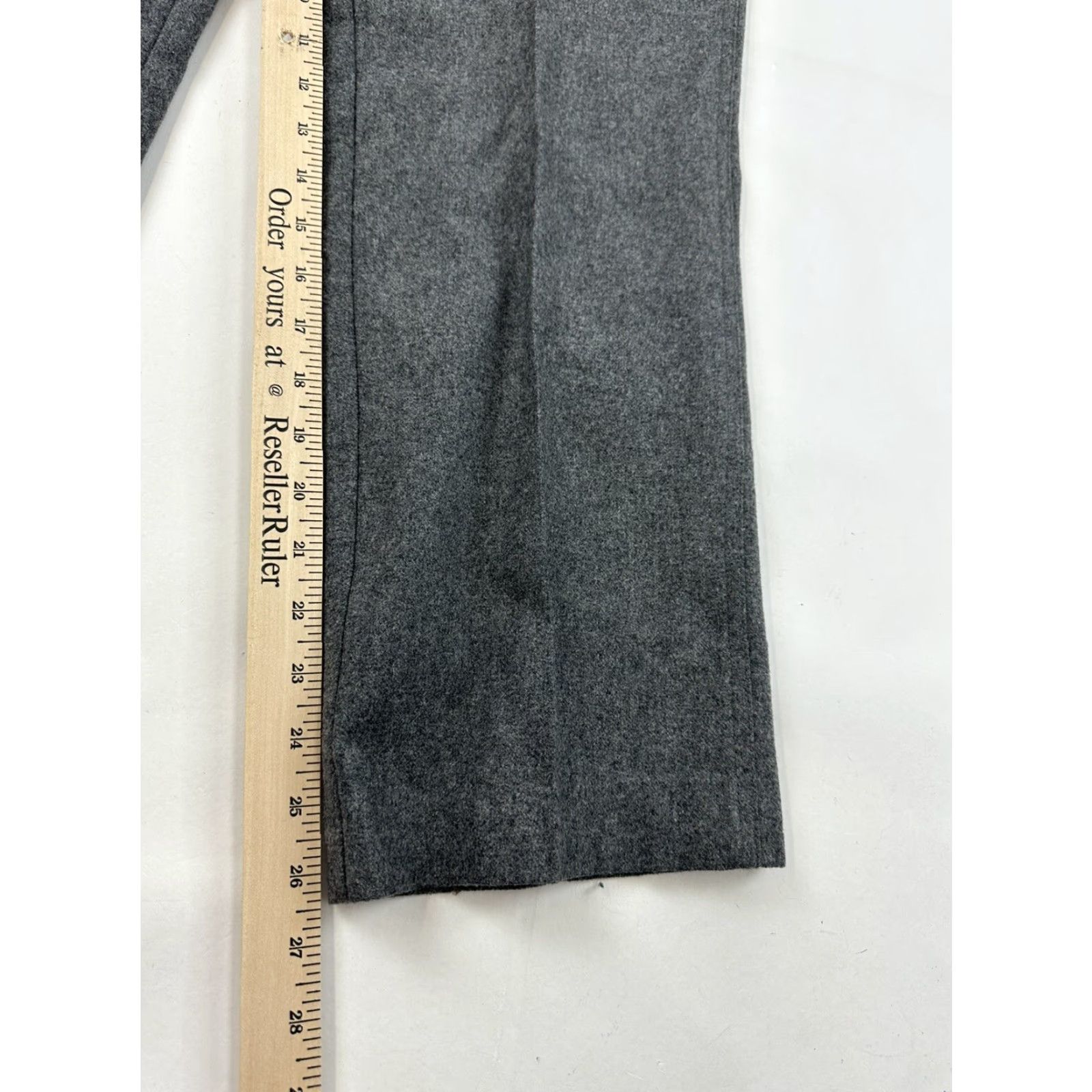 Liz Claiborne VINTAGE Liz Claiborne Wool Blend Pants Womens 30 Gray tagged 14 Dress Pants Women's 30 Gray Liz Claiborne Wool Blend Pants Size 30" / US 8 / IT 44 - 7 Thumbnail