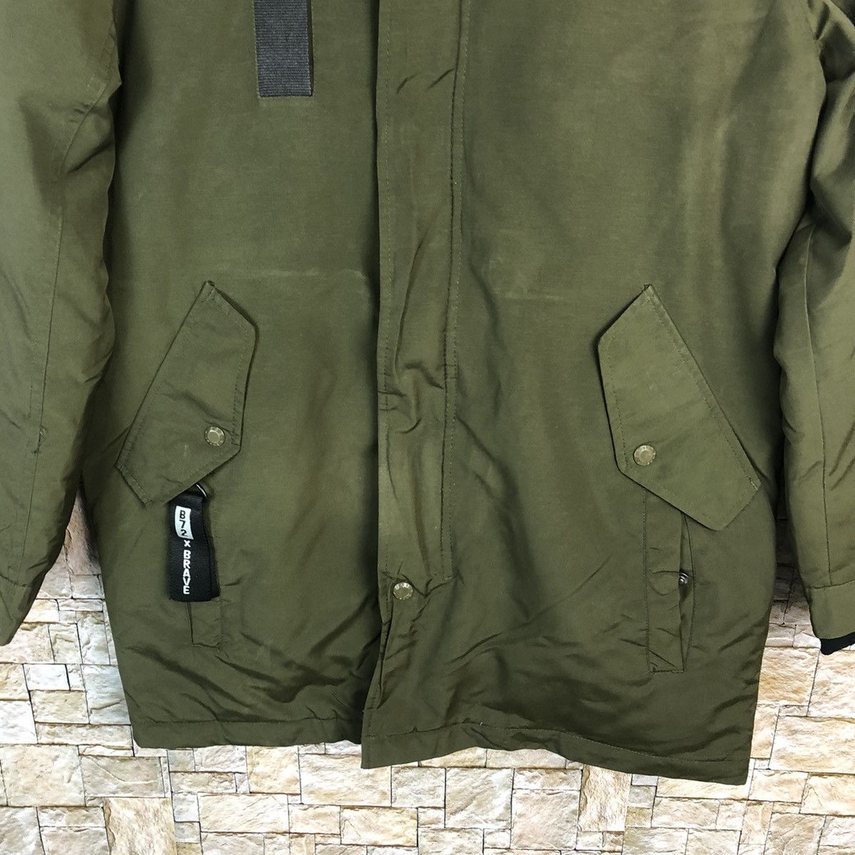 Japanese Brand × Vintage JCB Up-Belt Green Parkas Hoodie #A470 Size US S / EU 44-46 / 1 - 6 Thumbnail