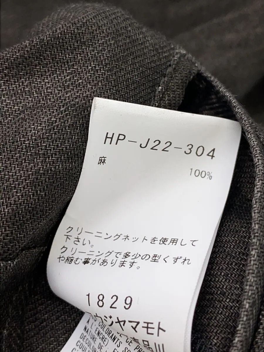 Yohji Yamamoto YOHJI YAMAMOTO POUR HOMME/HP-J22-304 linen jacket Size US L / EU 52-54 / 3 - 4 Thumbnail